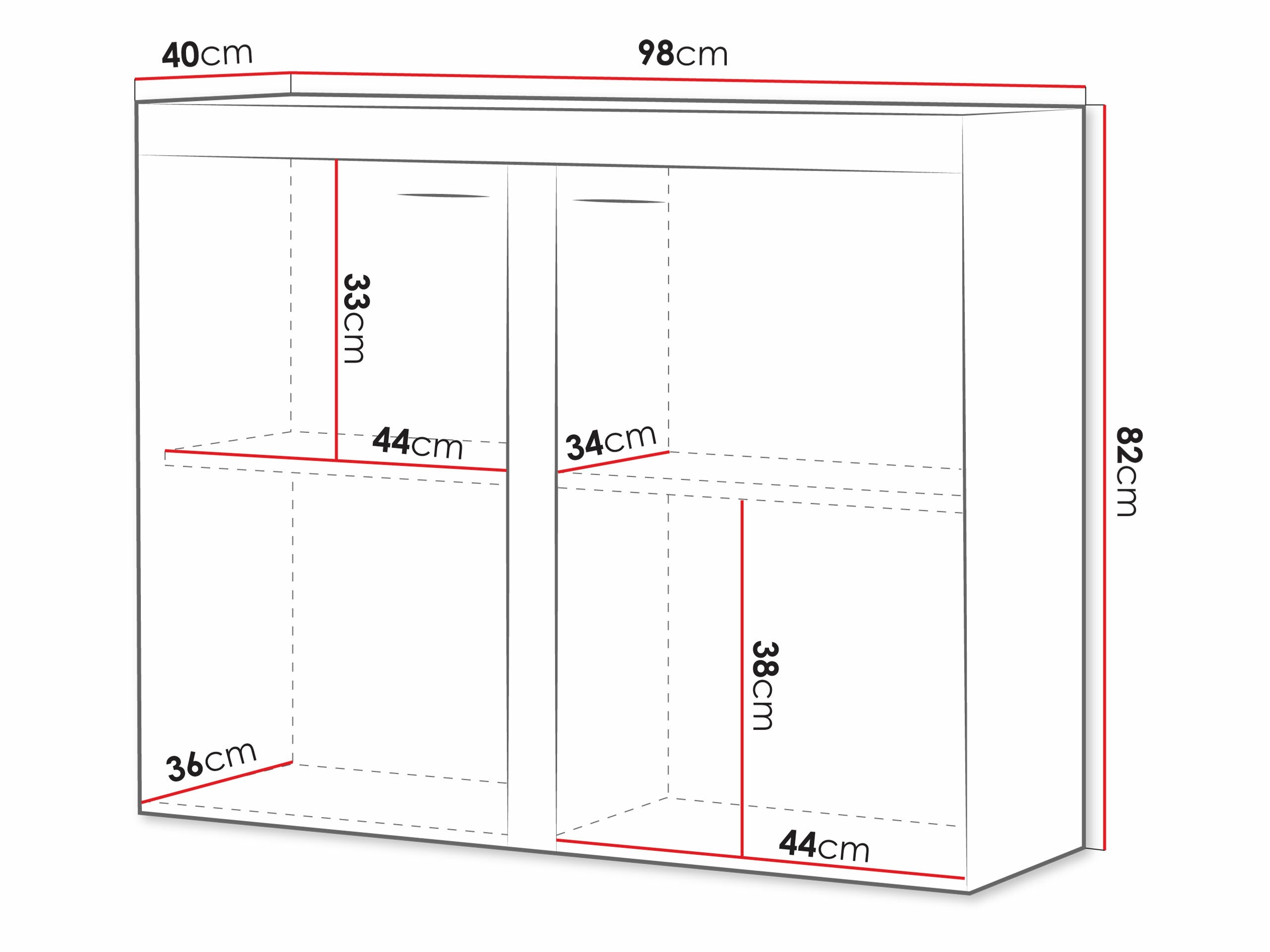 Skænk Tucson 120 (Sonoma eg)