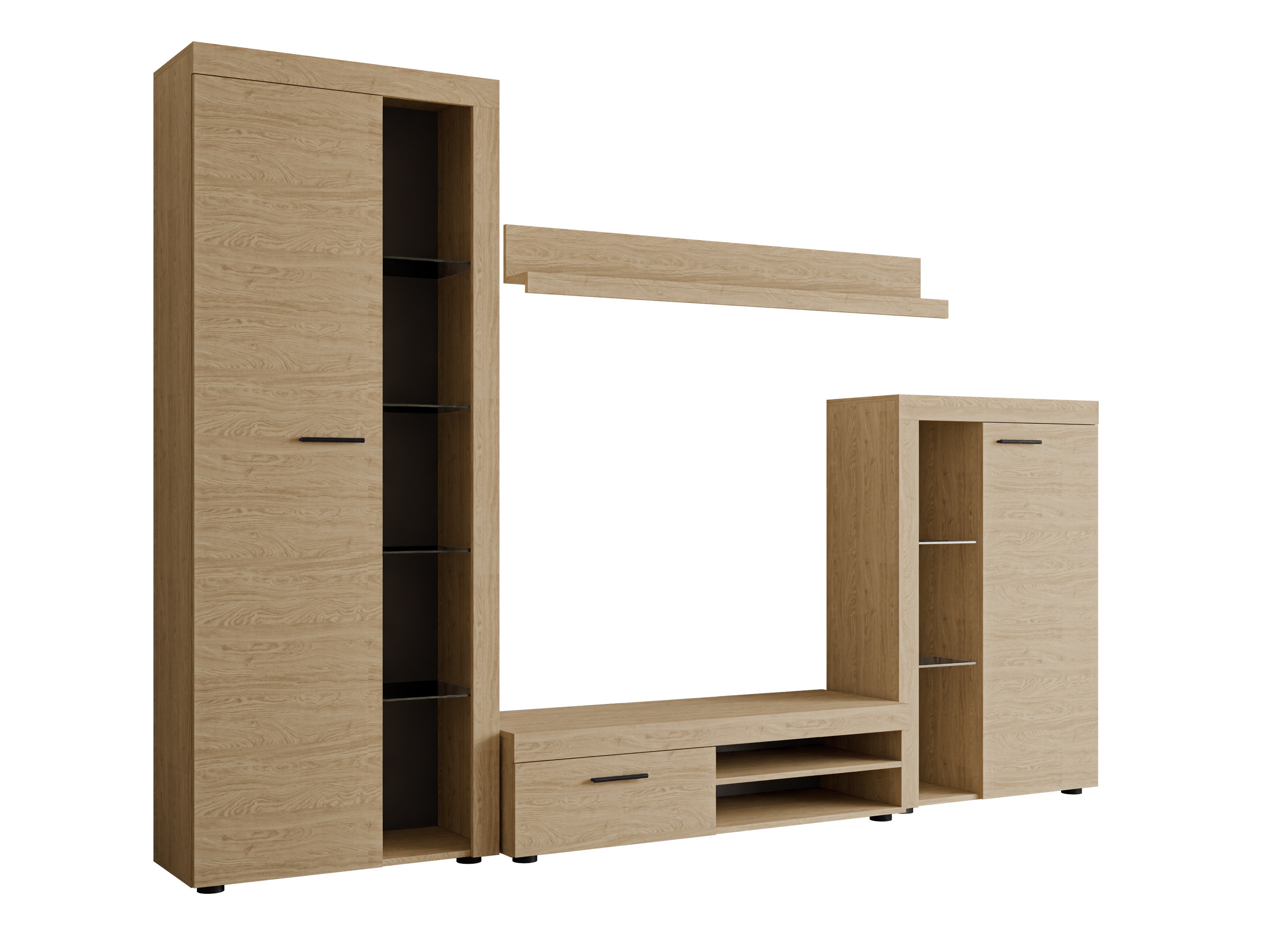 Stuemøbelsæt Tucson 103 (Egetræ)