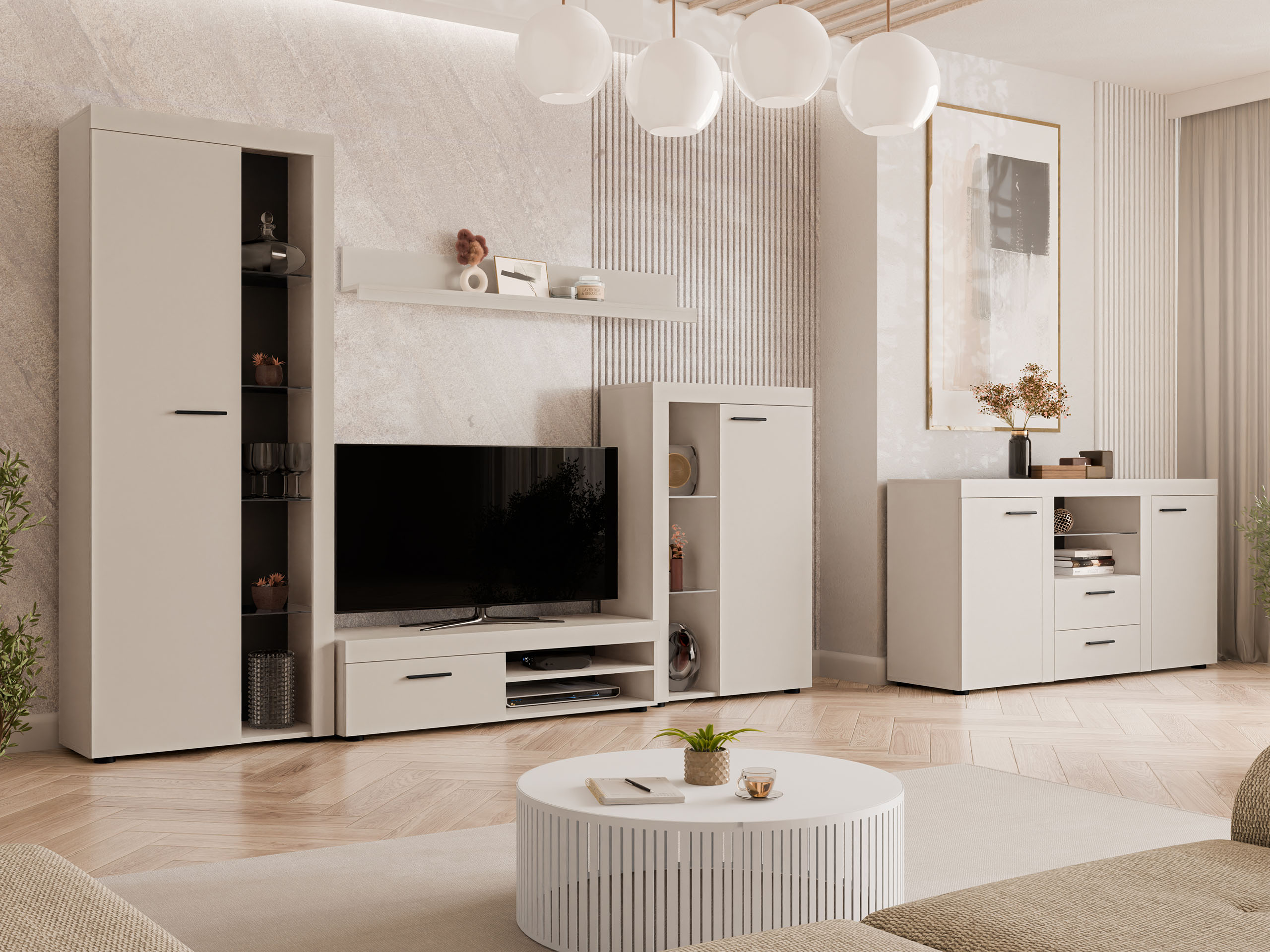 Stuemøbelsæt Tucson 106 (Beige)