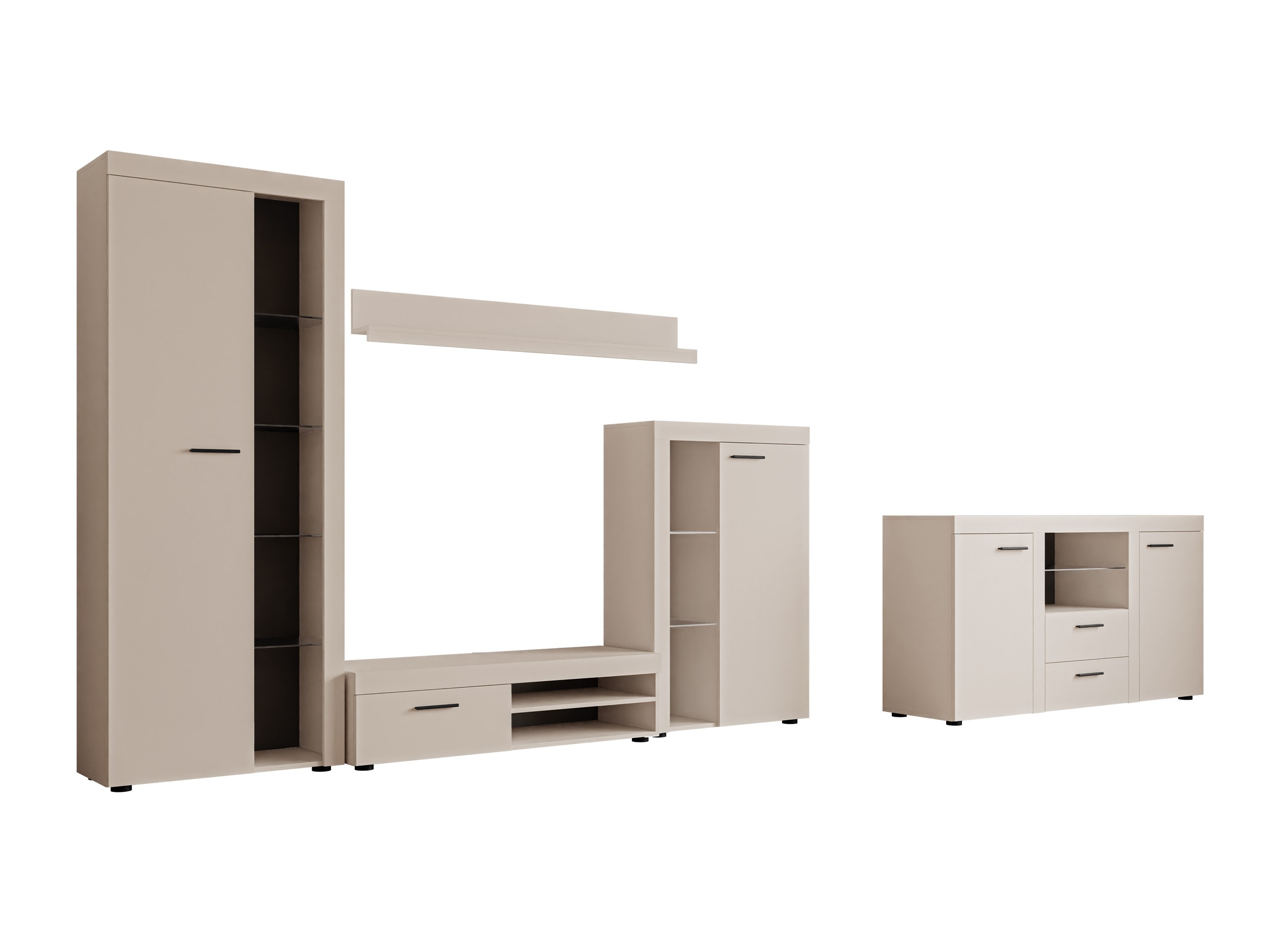 Stuemøbelsæt Univio I (Beige)