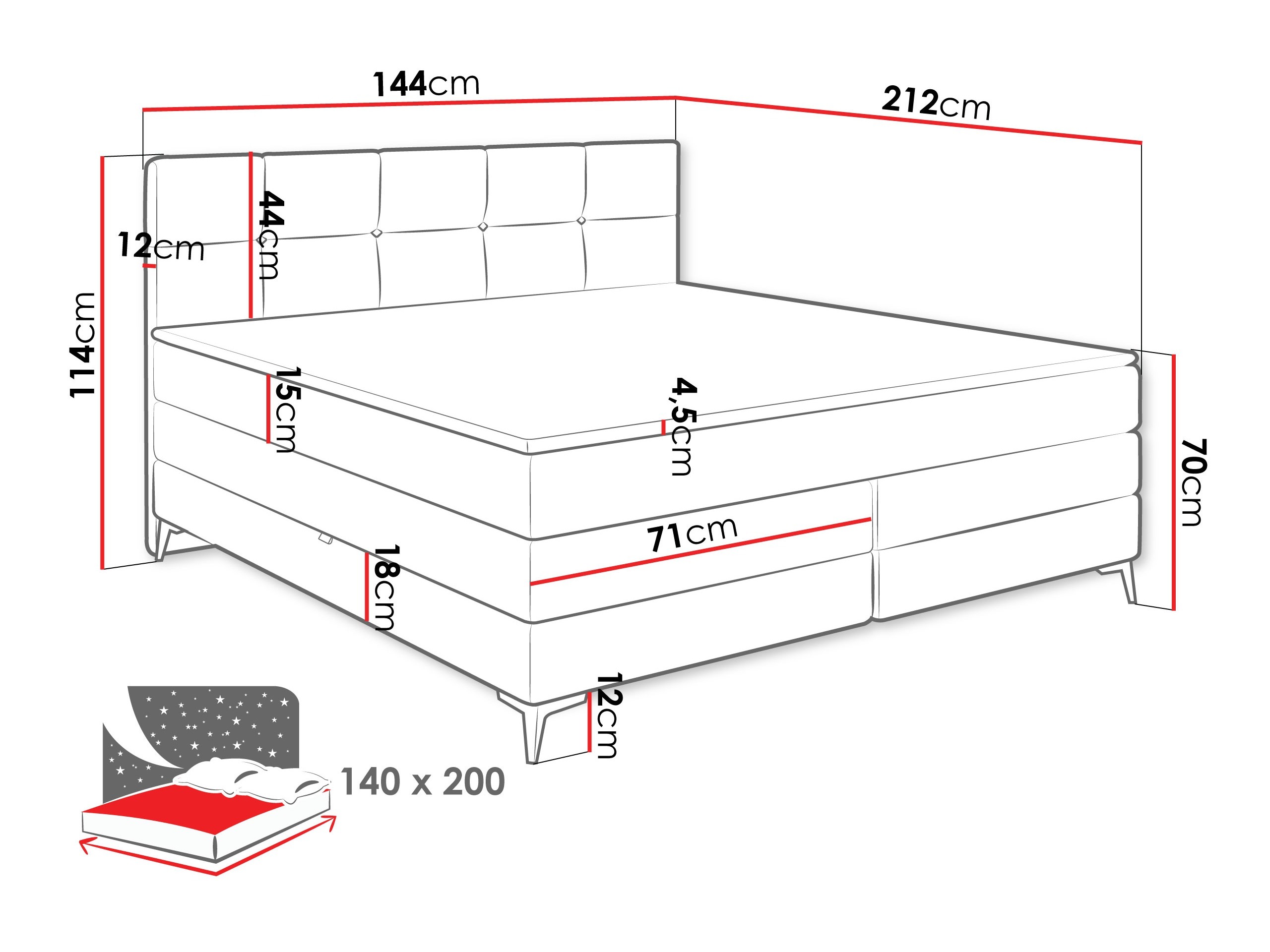 Kontinentalseng Reston 100