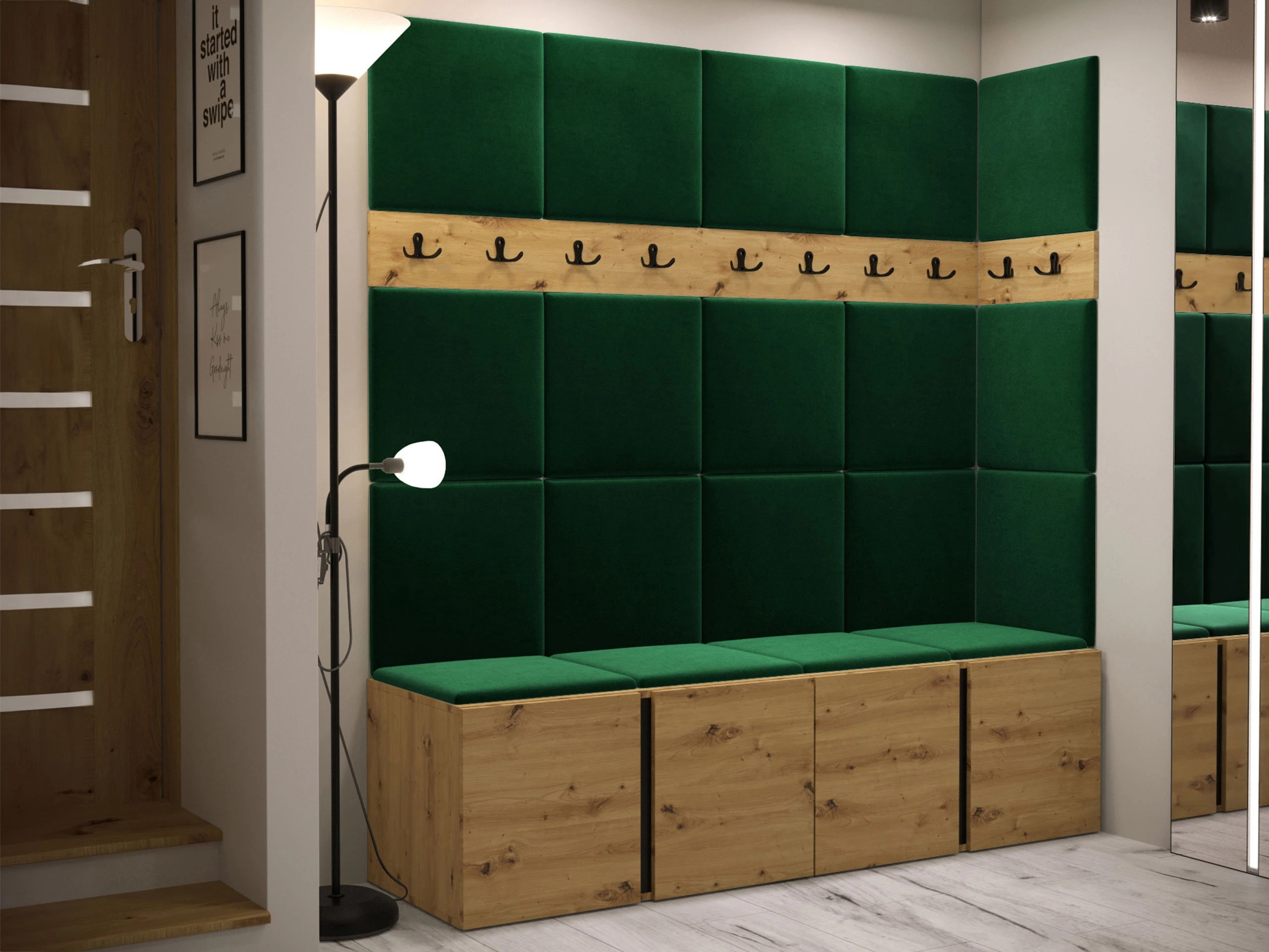 Entrésæt Hartford 265 (Artisan eg)