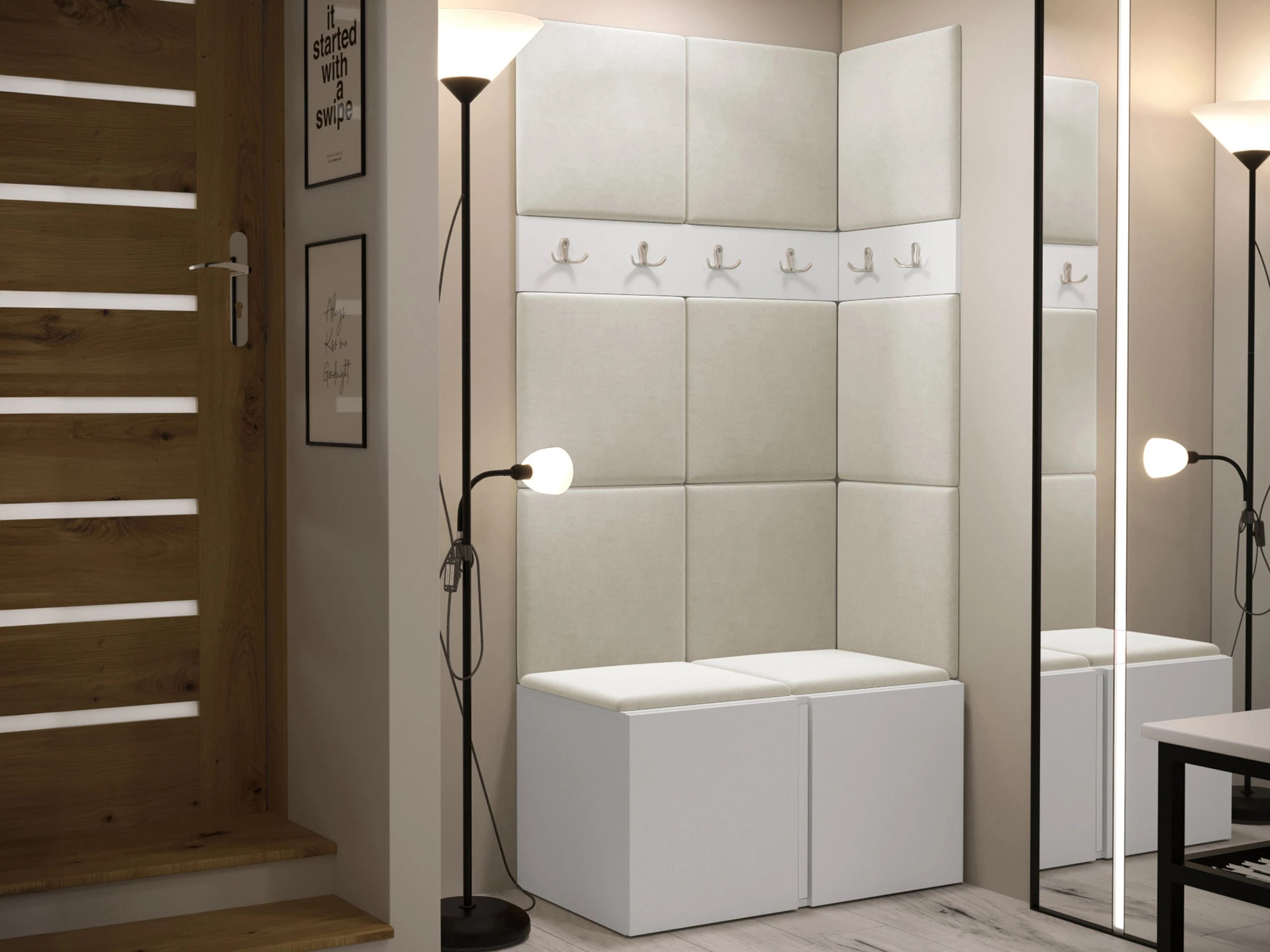 Entrésæt Hartford 264 (Hvid)