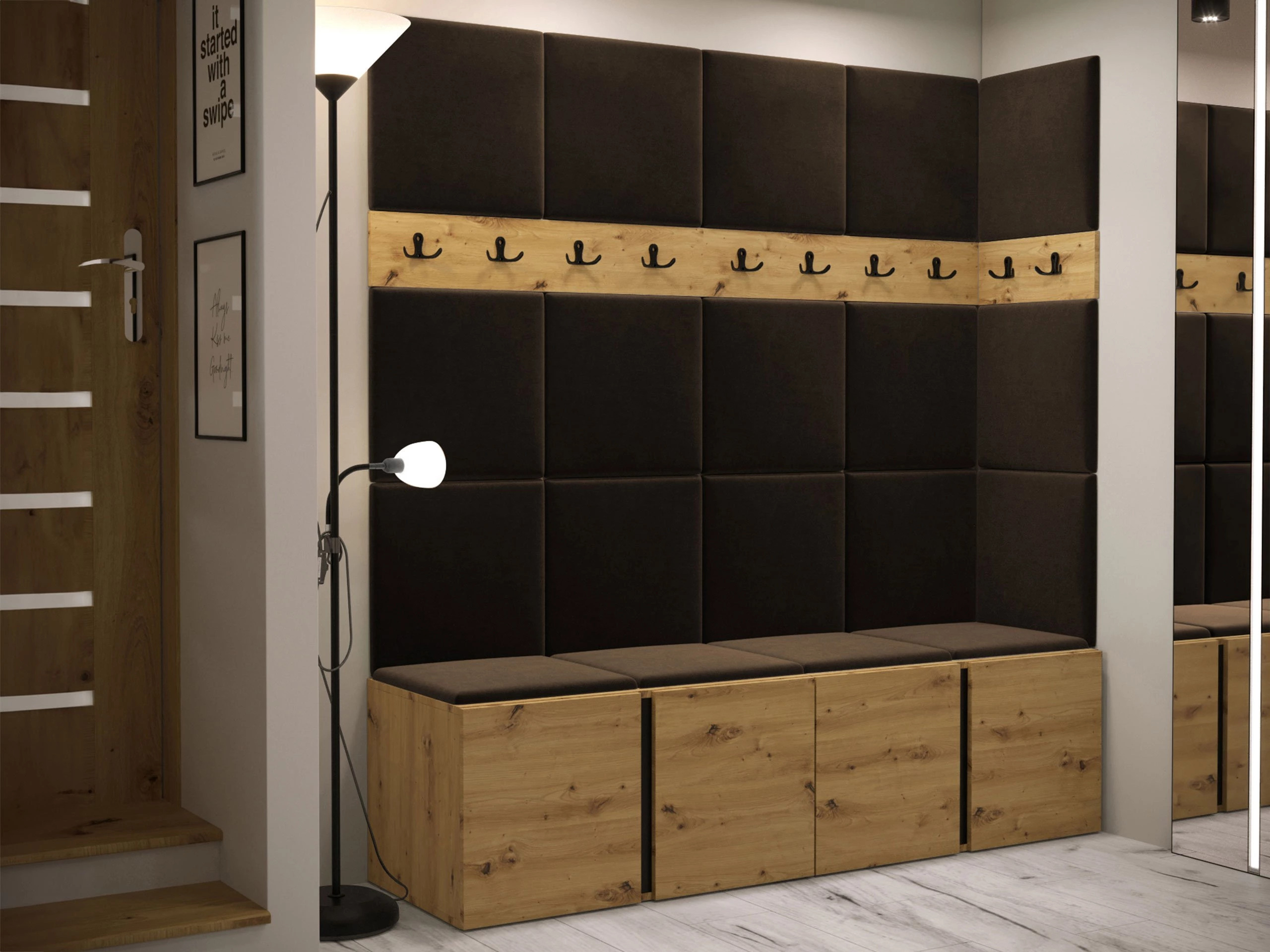 Entrésæt Pinis II (Artisan eg)