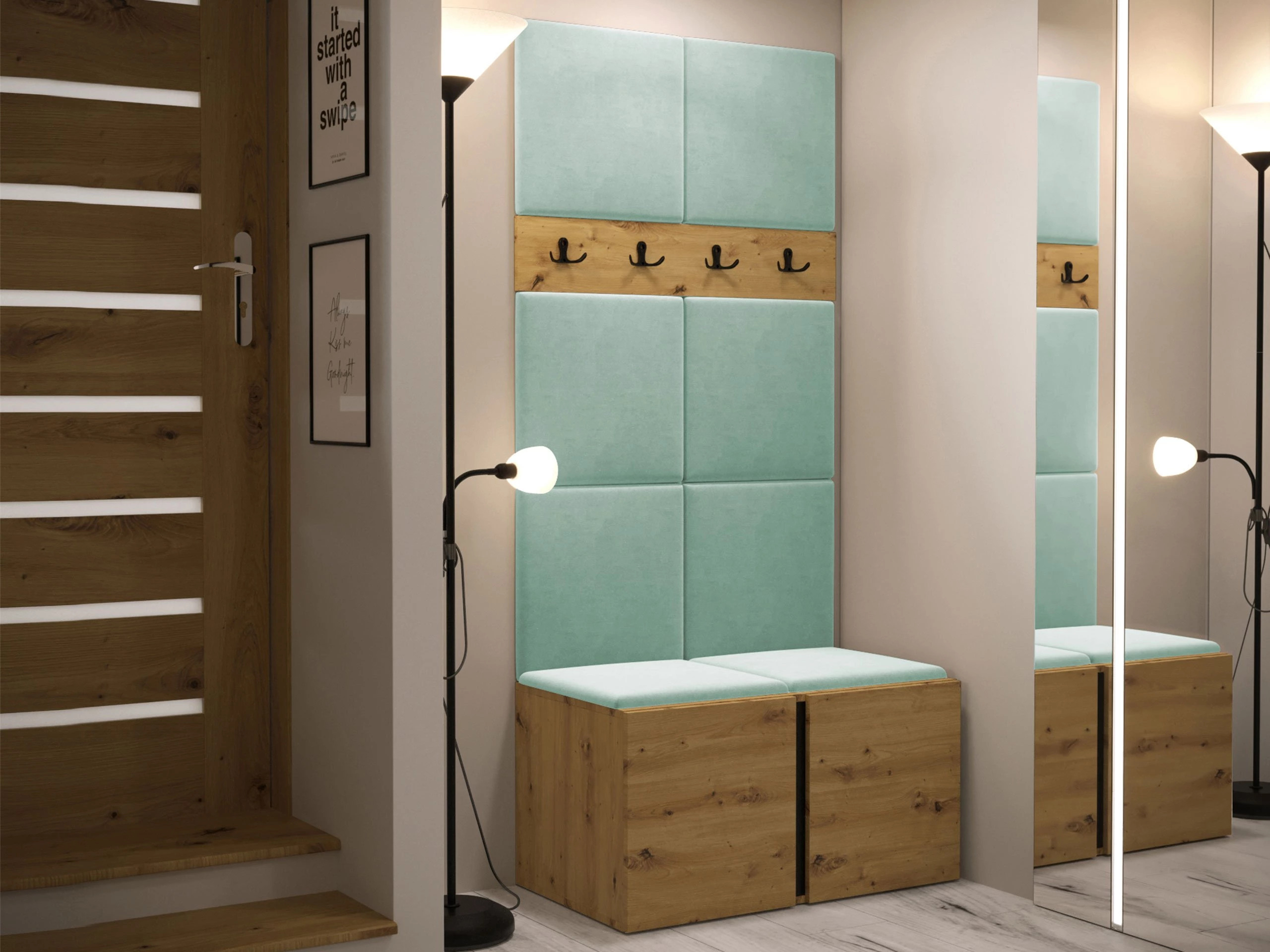 Entrésæt Pinis IV (Artisan eg)