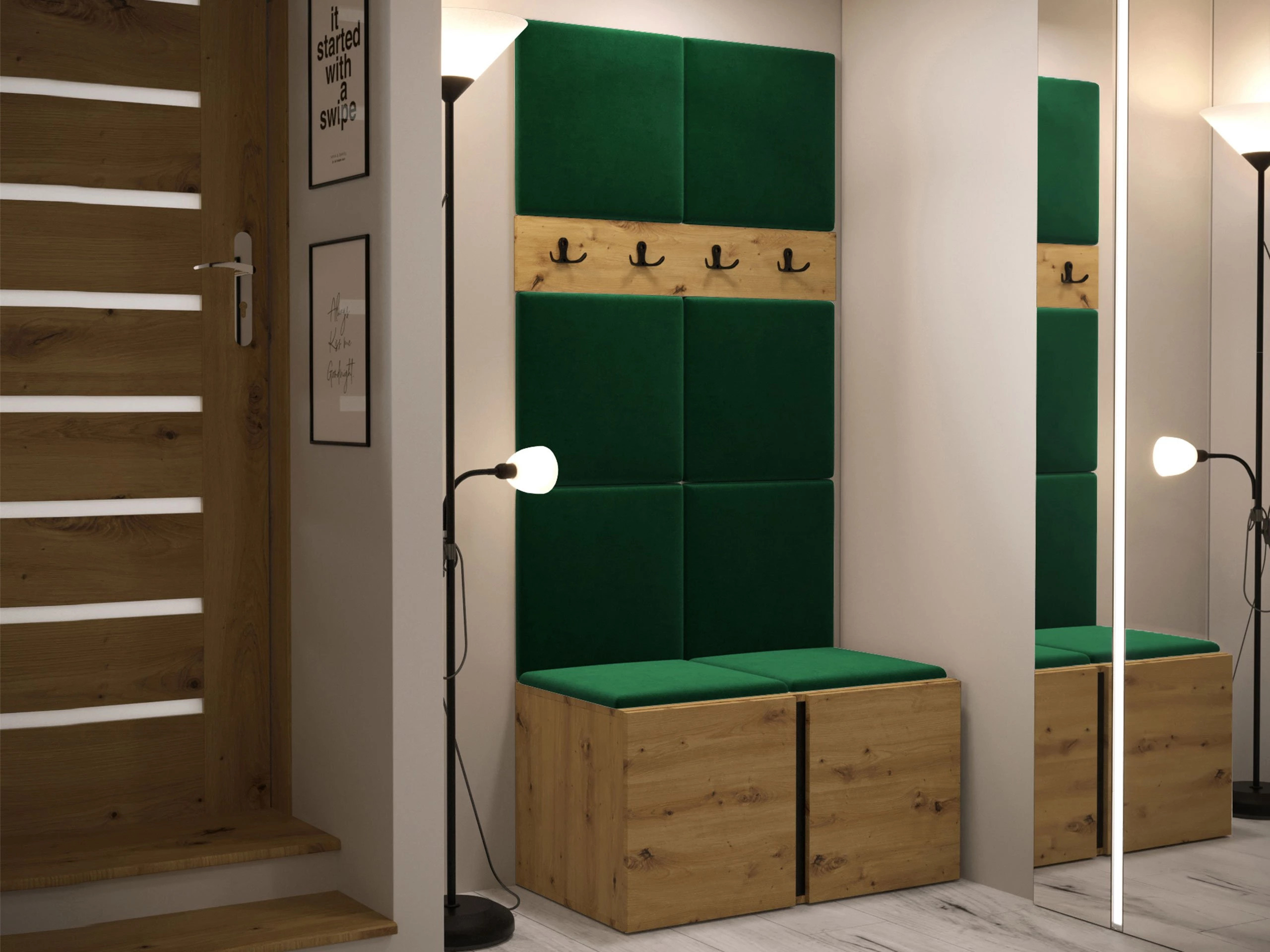 Entrésæt Pinis IV (Artisan eg)