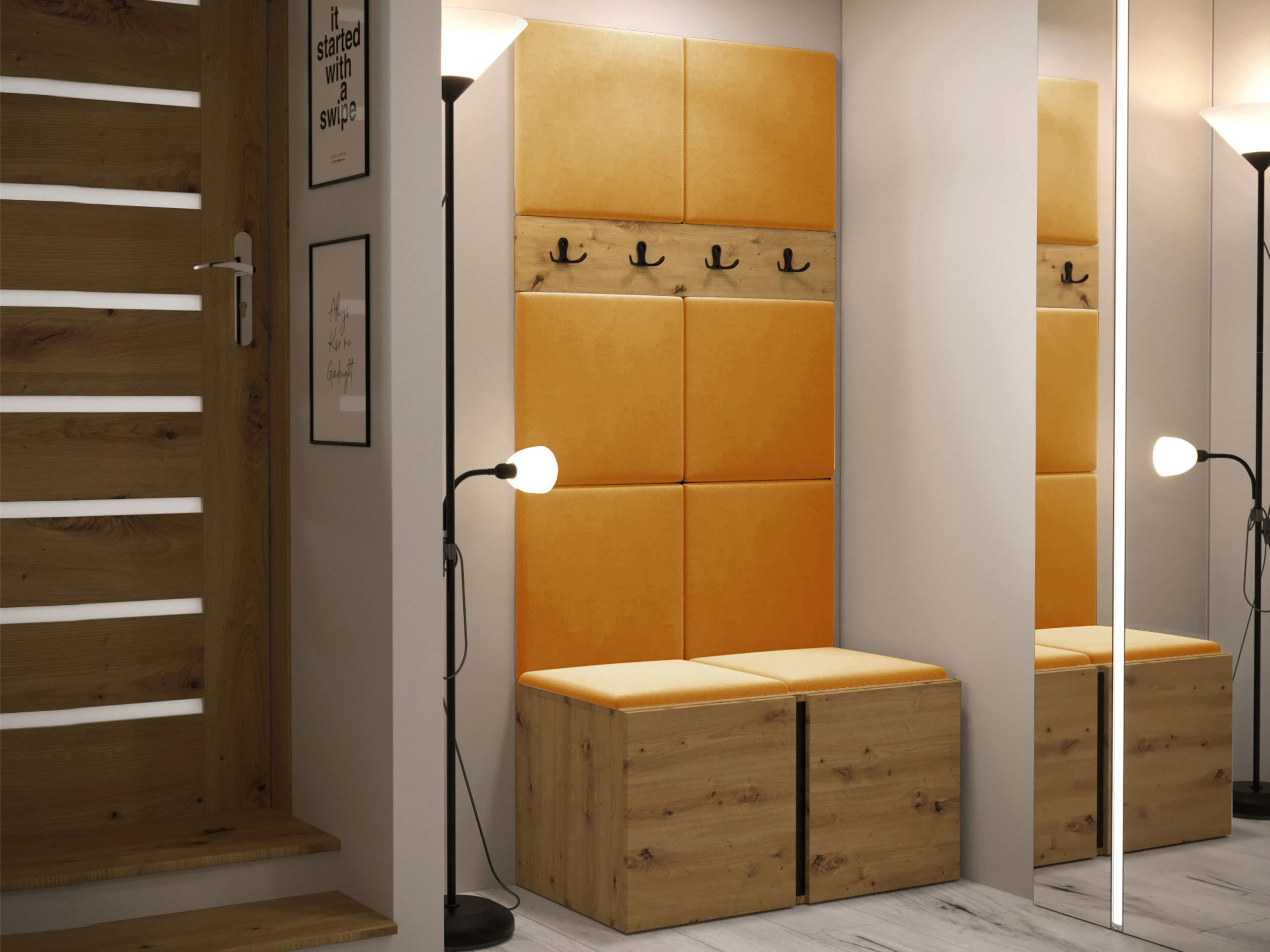 Entrésæt Pinis IV (Artisan eg)