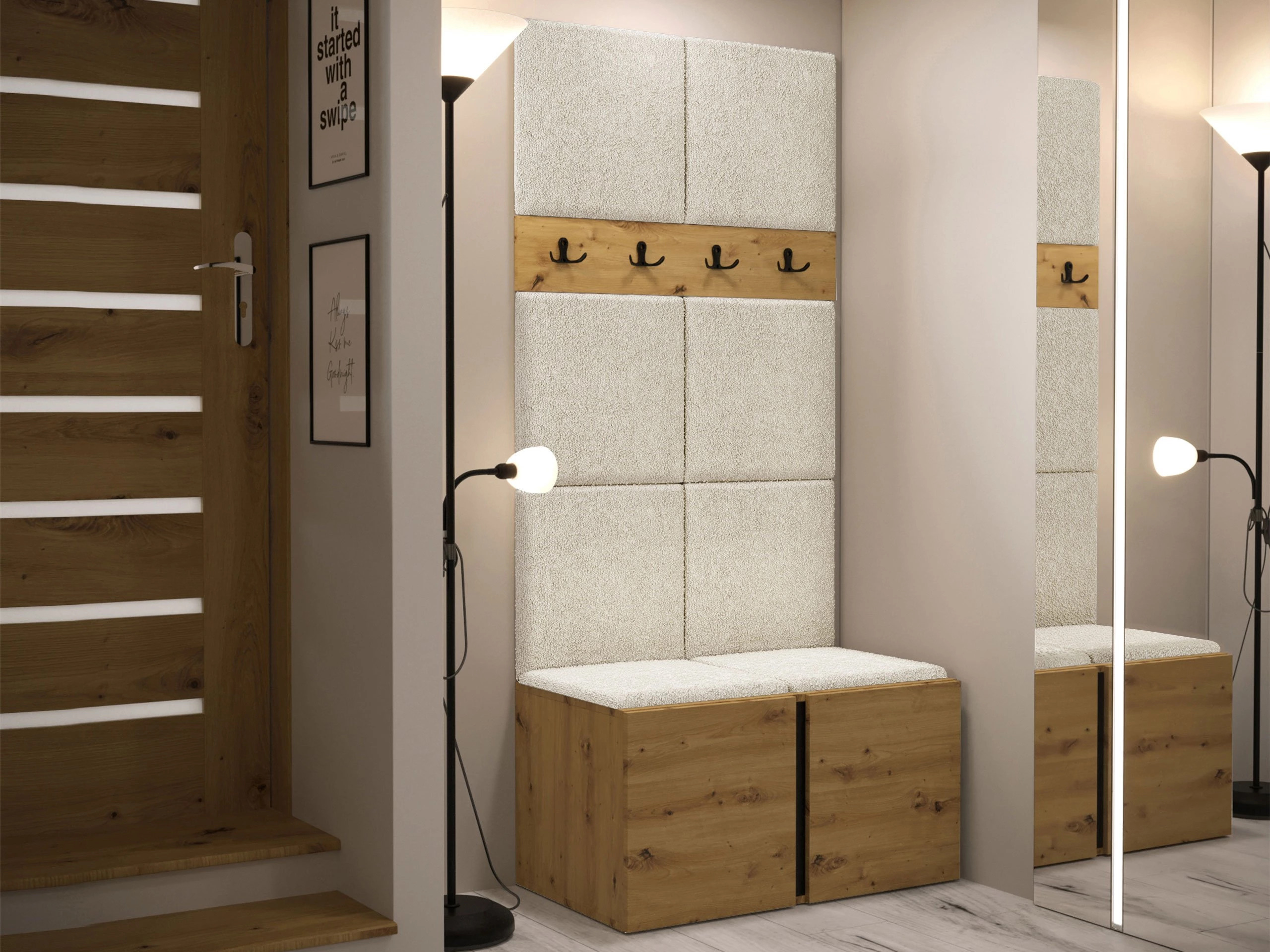 Entrésæt Pinis IV (Artisan eg)