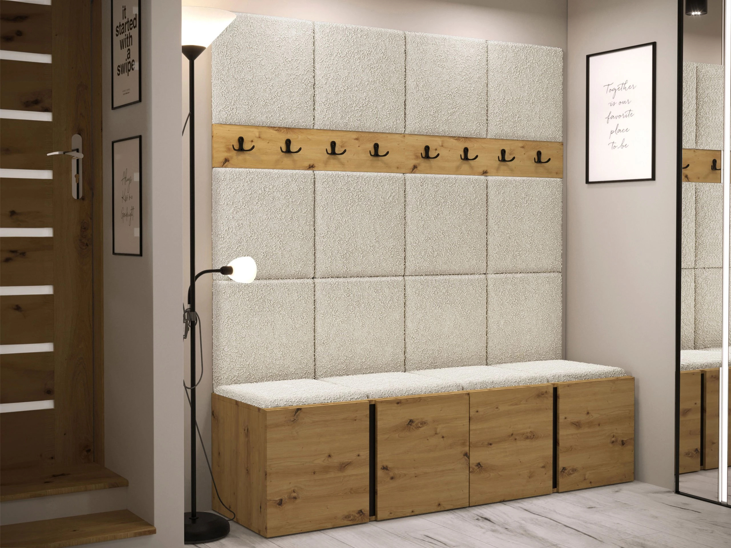 Entrésæt Pinis V (Artisan eg)