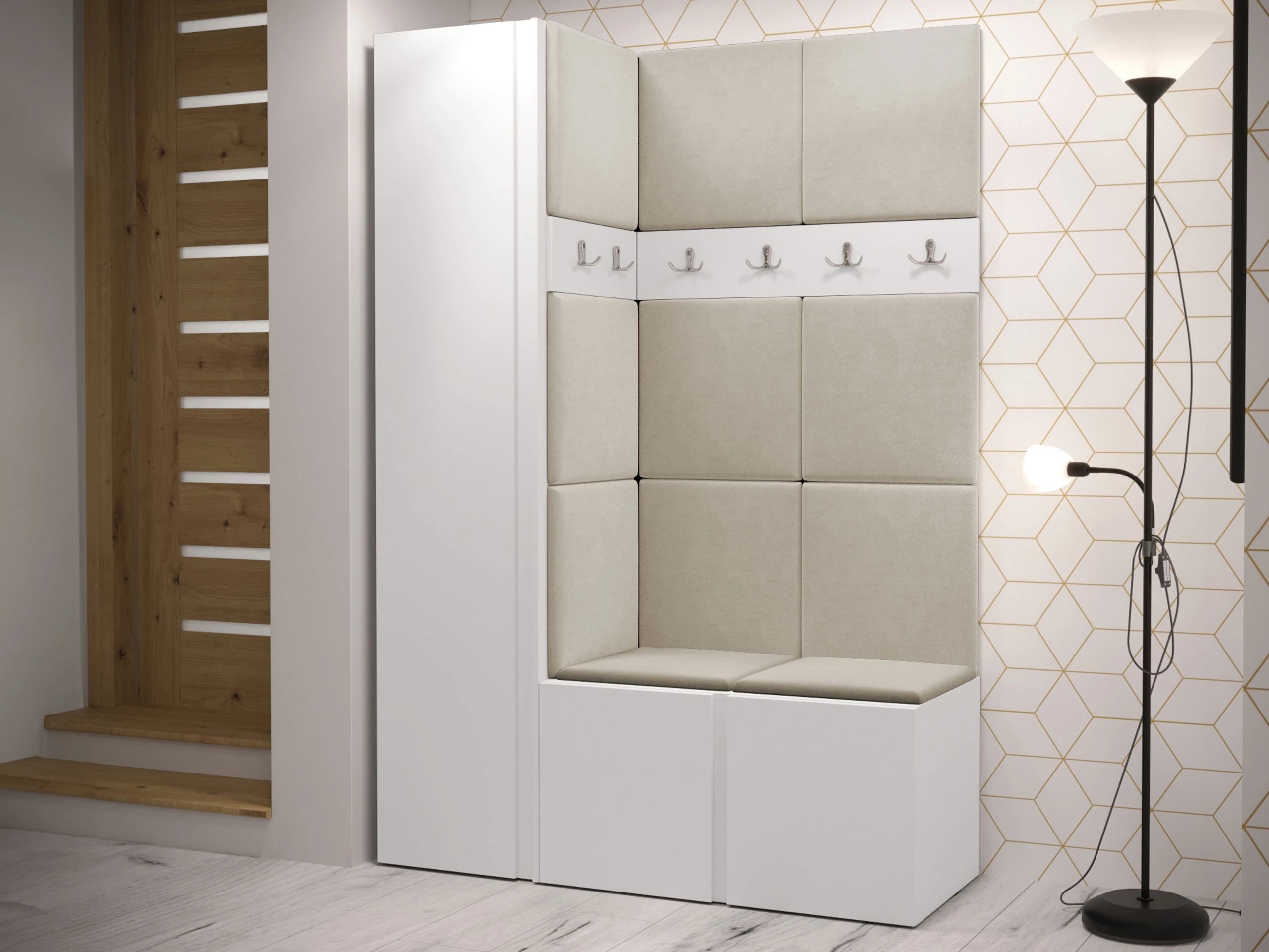 Entrésæt Pinis IX (Hvid)