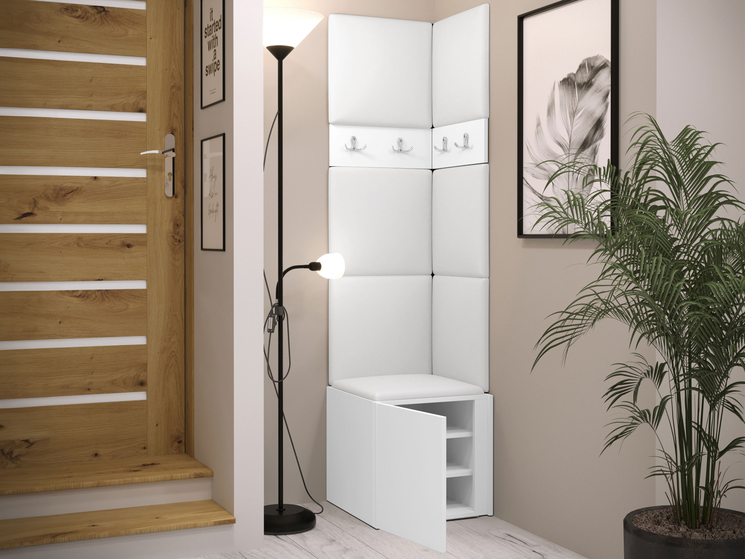 Entrésæt Pinis XXI (Hvid)