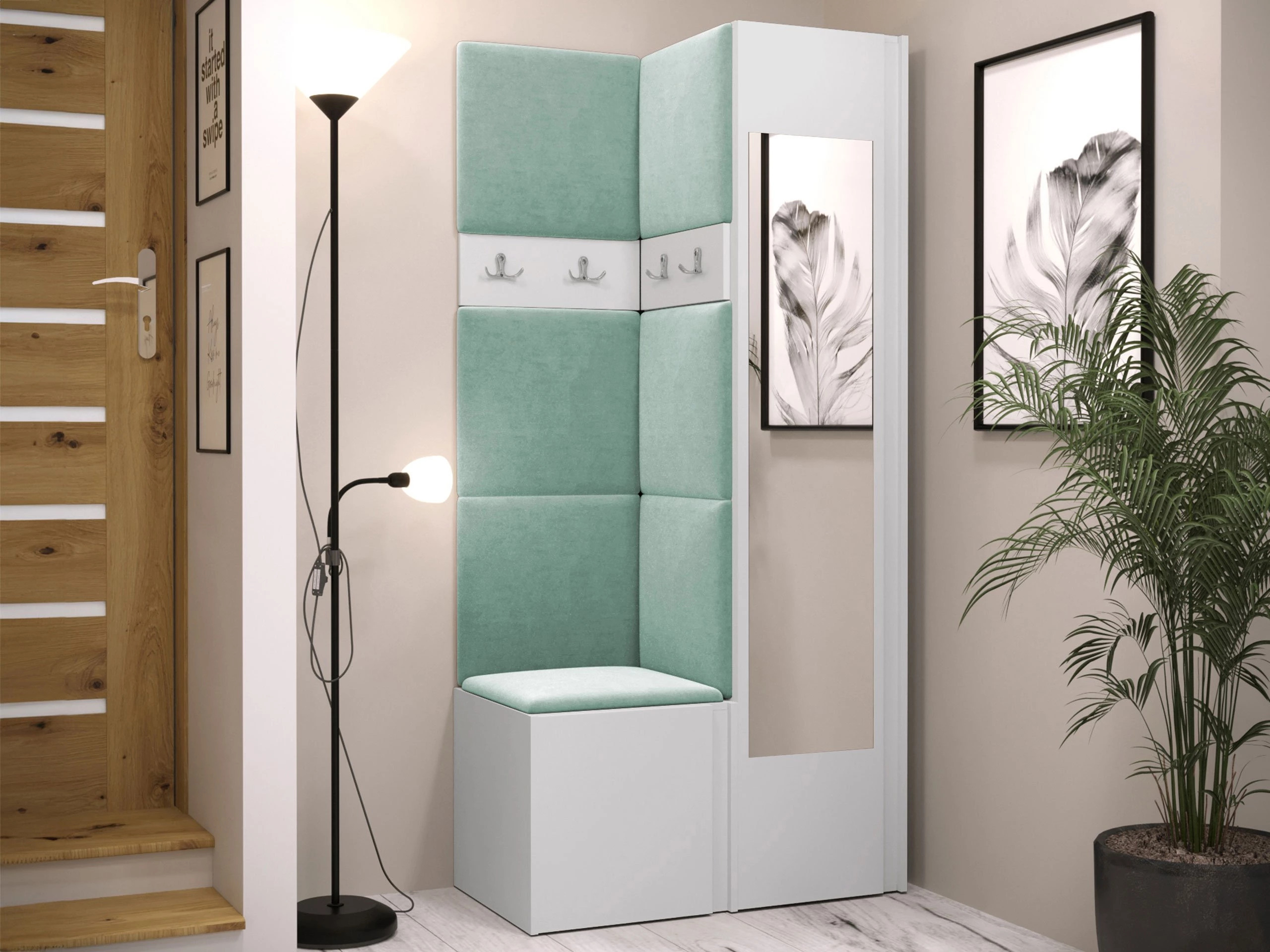 Entrésæt Hartford 354 (Hvid)