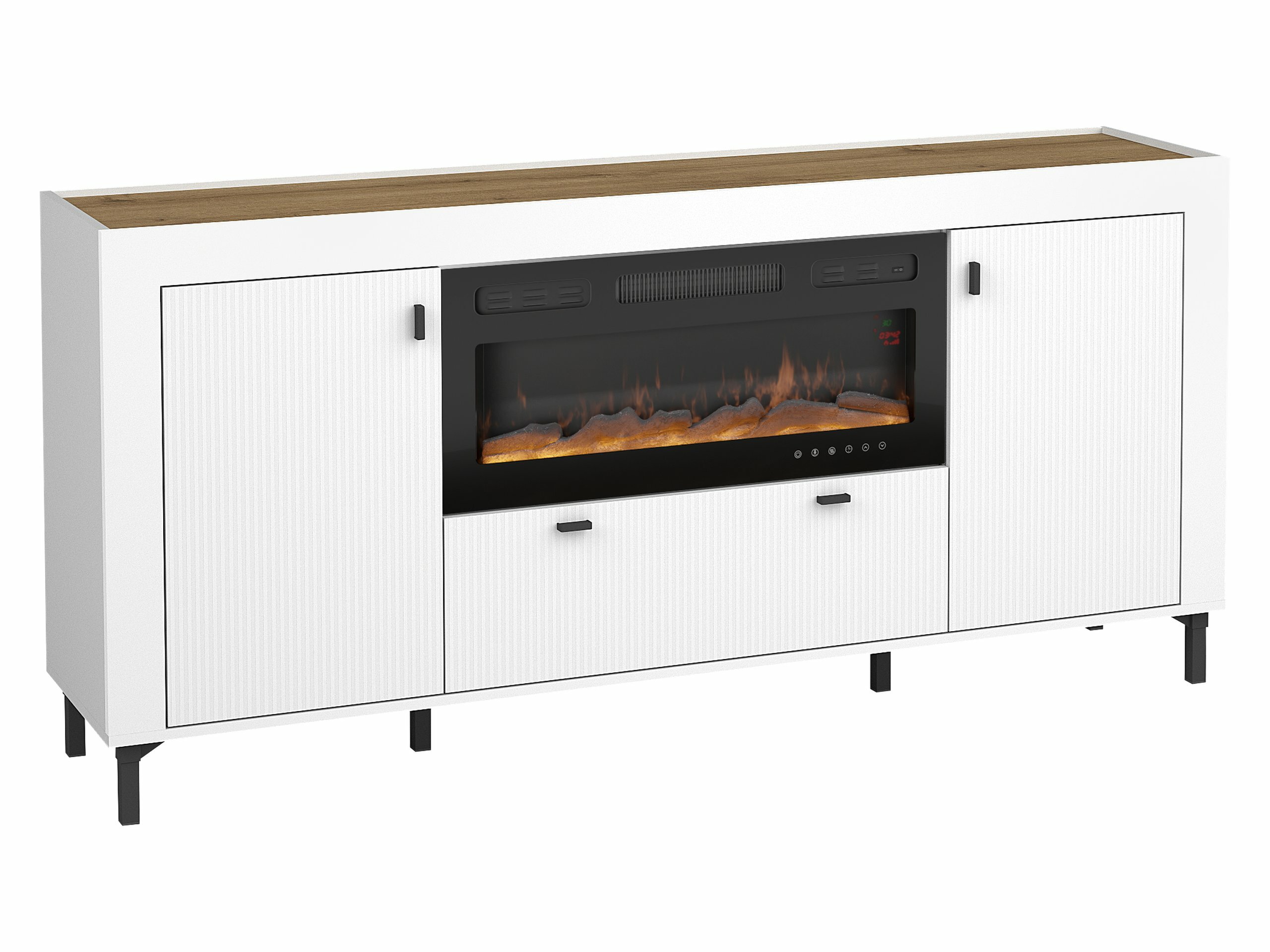 Kommode Mormavu 110 (Mat hvid)