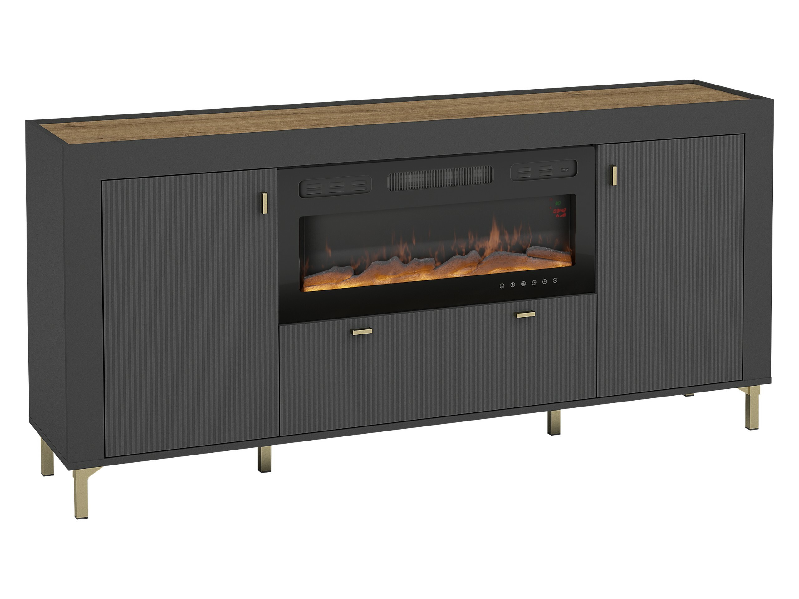 Kommode Mormavu 110 (Mat sort)