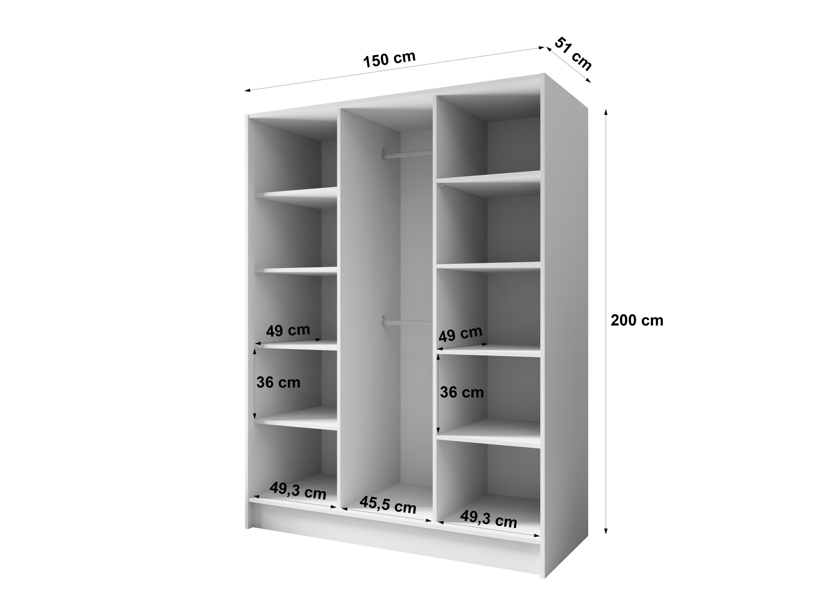 Garderobeskab Arecibo 101