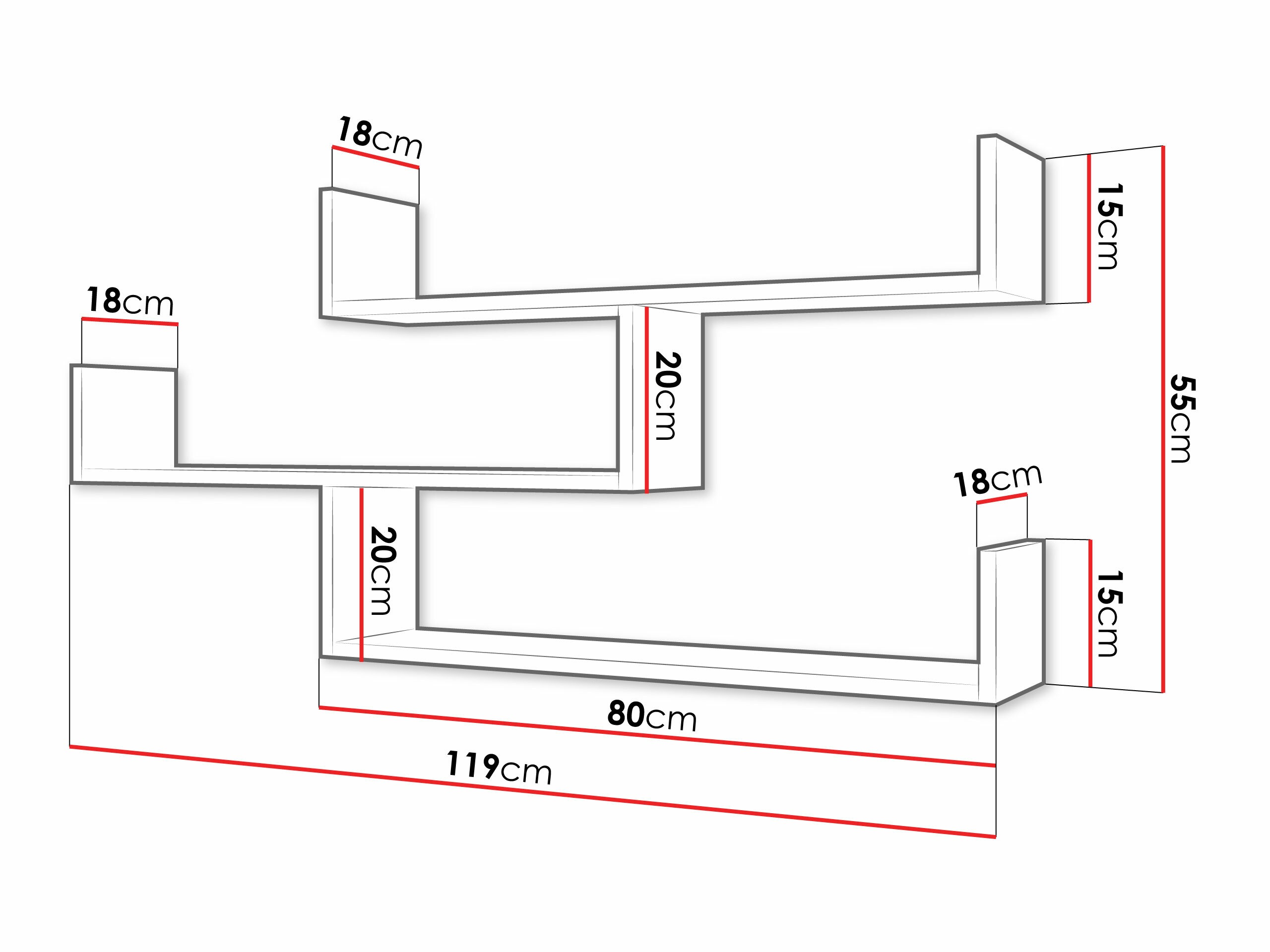 Vægreol Sarasota 104 (Sonoma eg)
