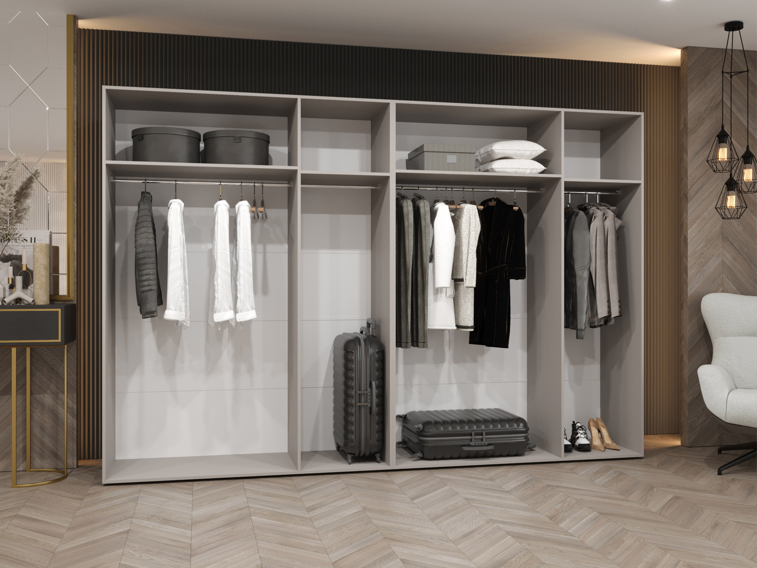 Garderobeskab Hartford 583 (Kashmir)