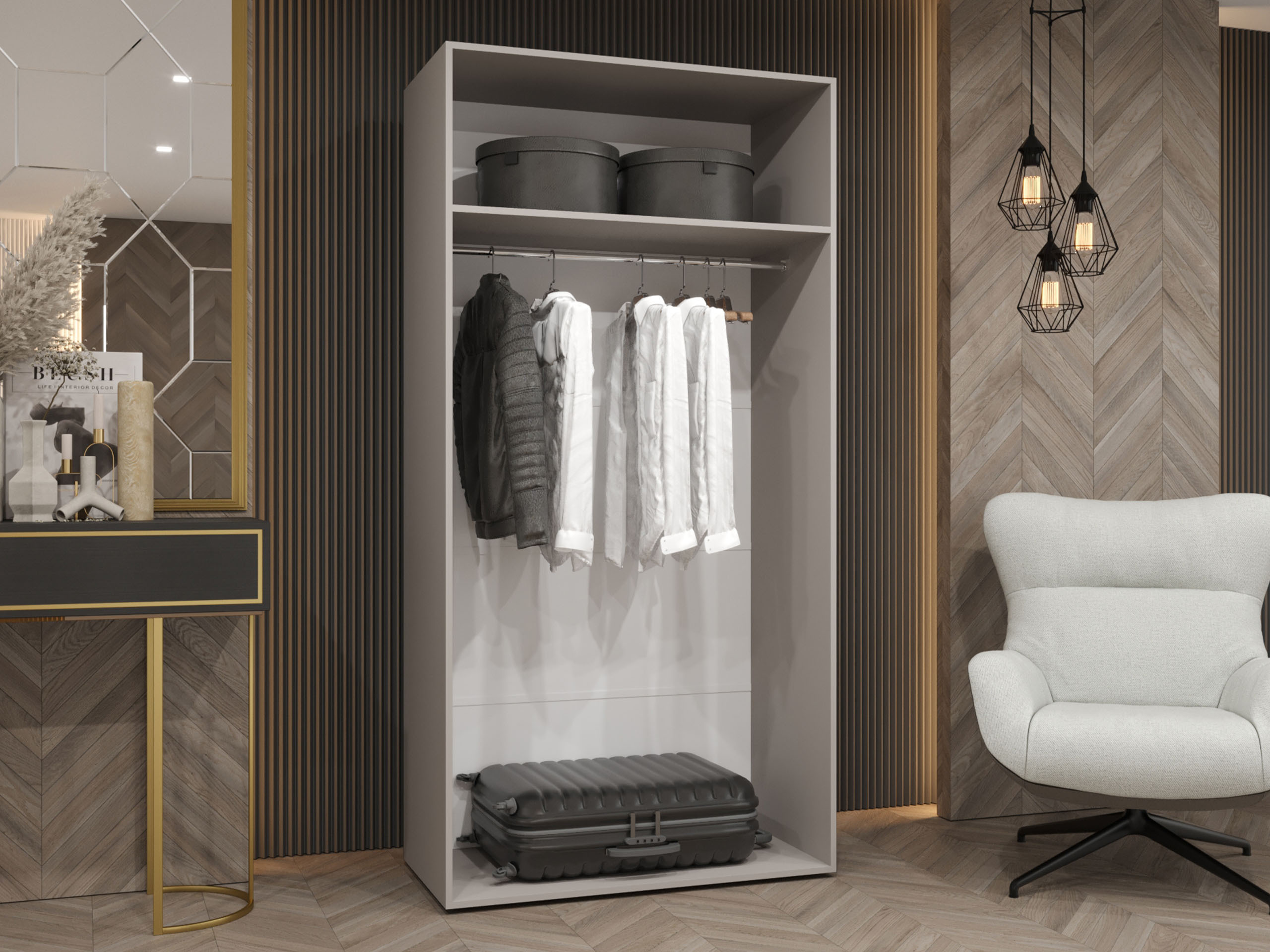 Garderobeskab Hartford 584 (Kashmir)