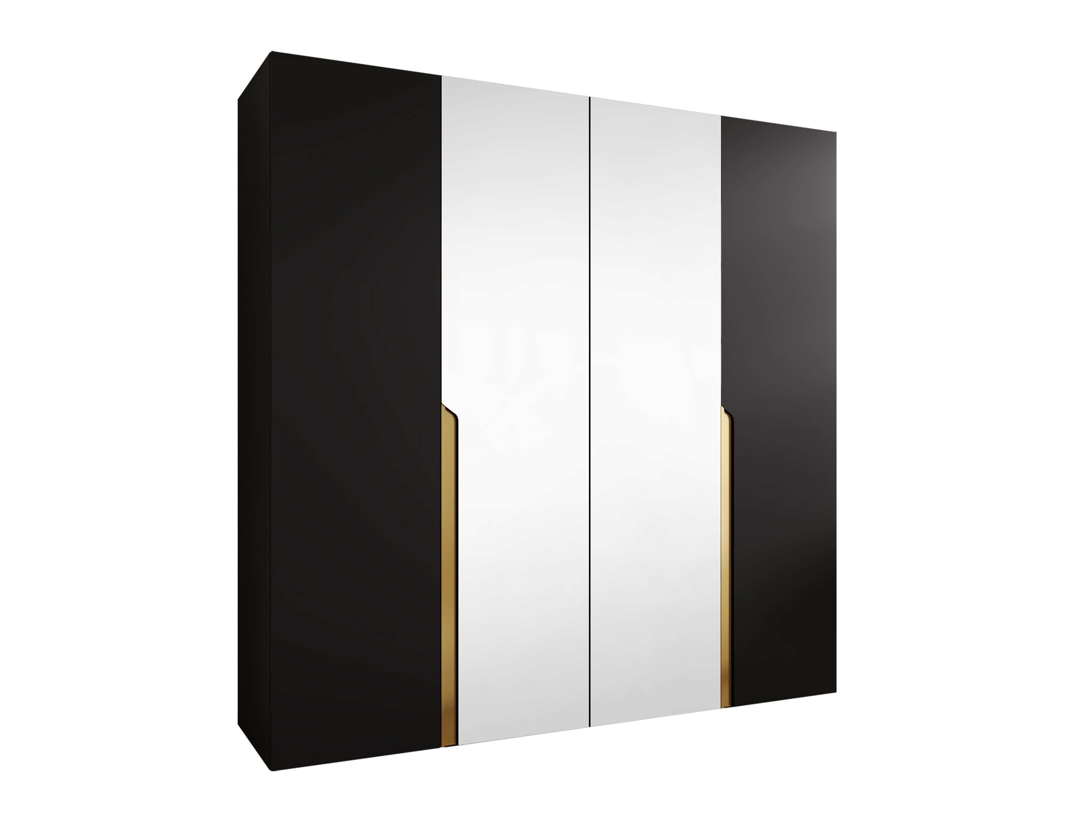 Garderobeskab Hartford 586 (Sort)