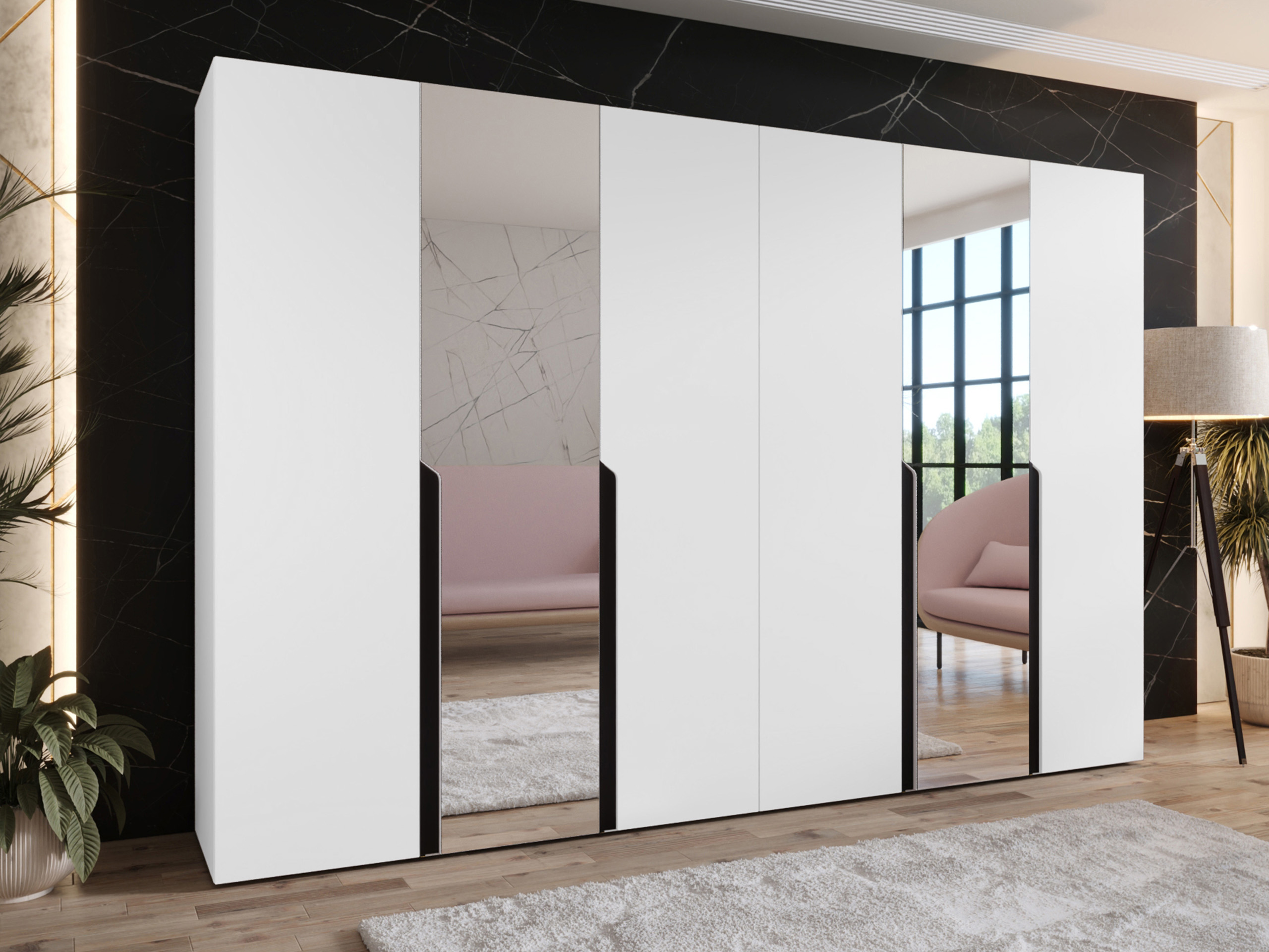 Garderobeskab Hartford 588 (Hvid)