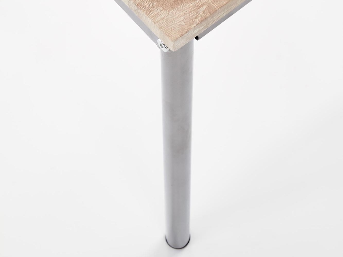 Spisestuesæt Houston 1251 (Sonoma eg + Sølv)