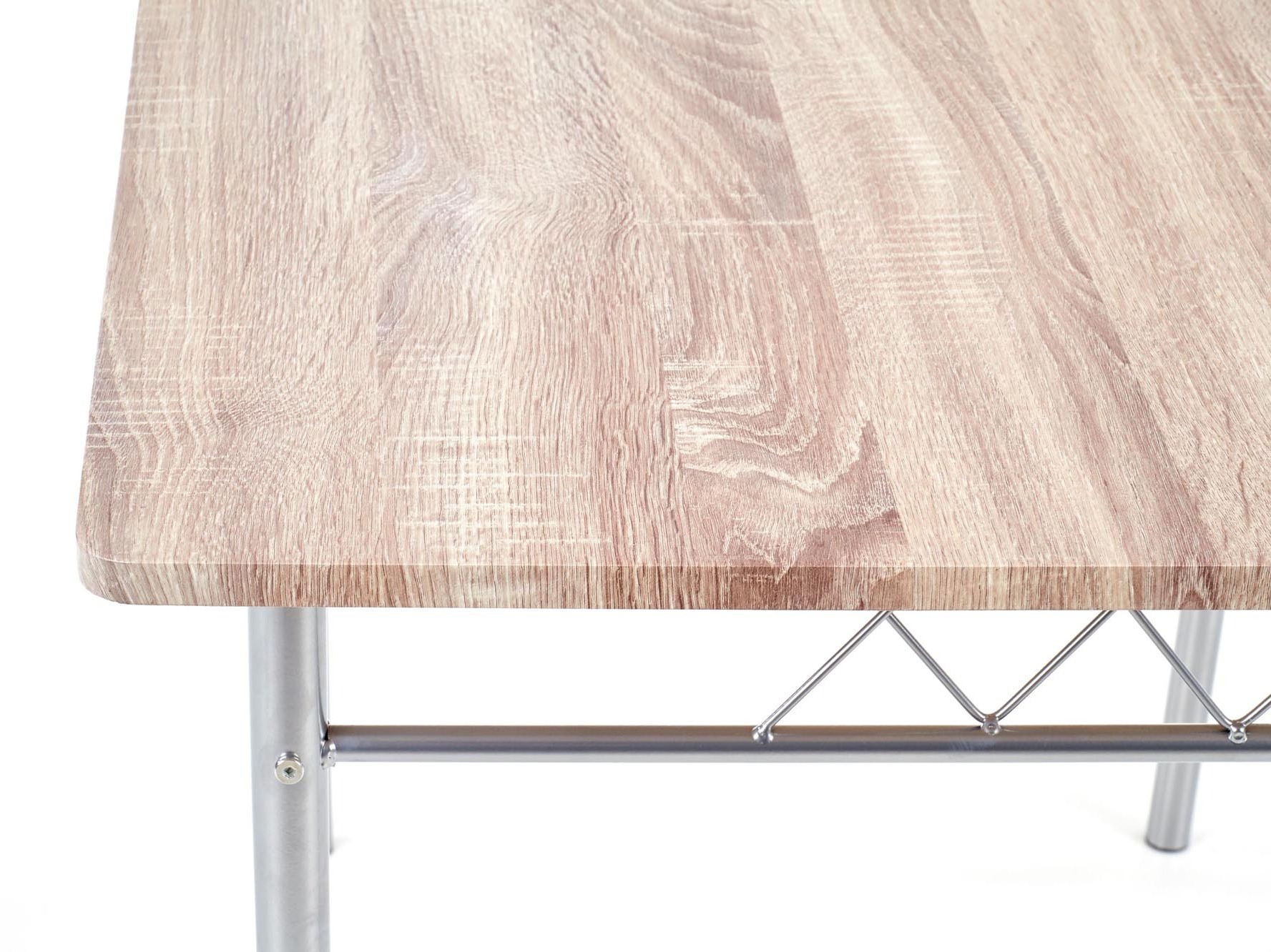 Spisestuesæt Houston 1251 (Sonoma eg + Sølv)