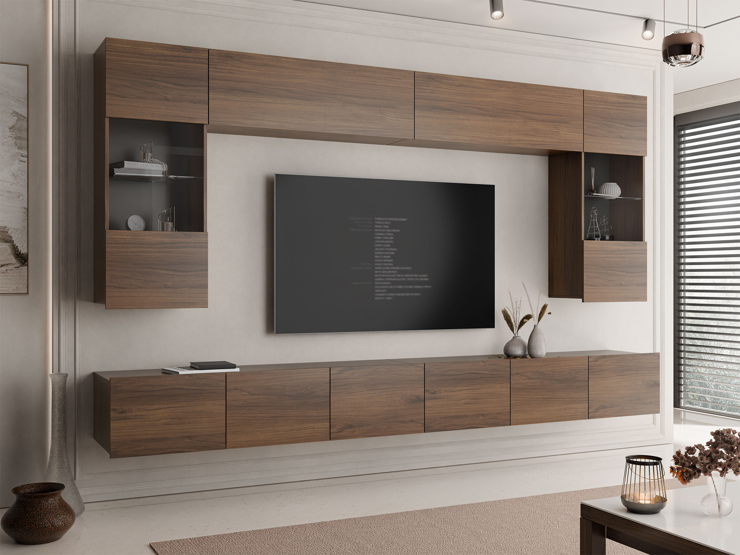 Stuemøbelsæt Remus I (Valnød)