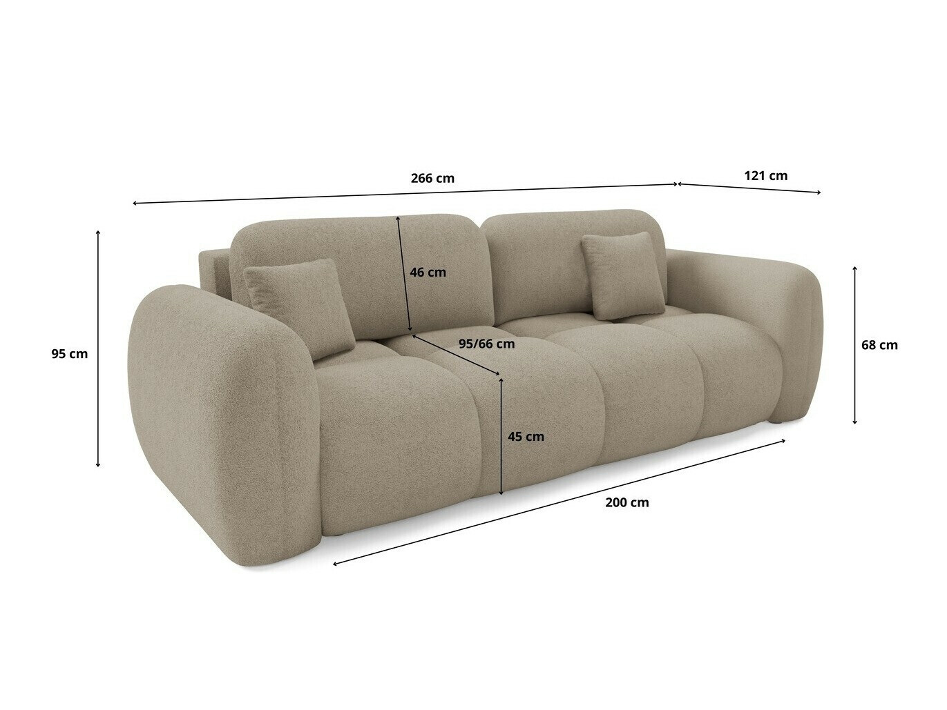 Sovesofa Franklin 212 (Quelle 01)