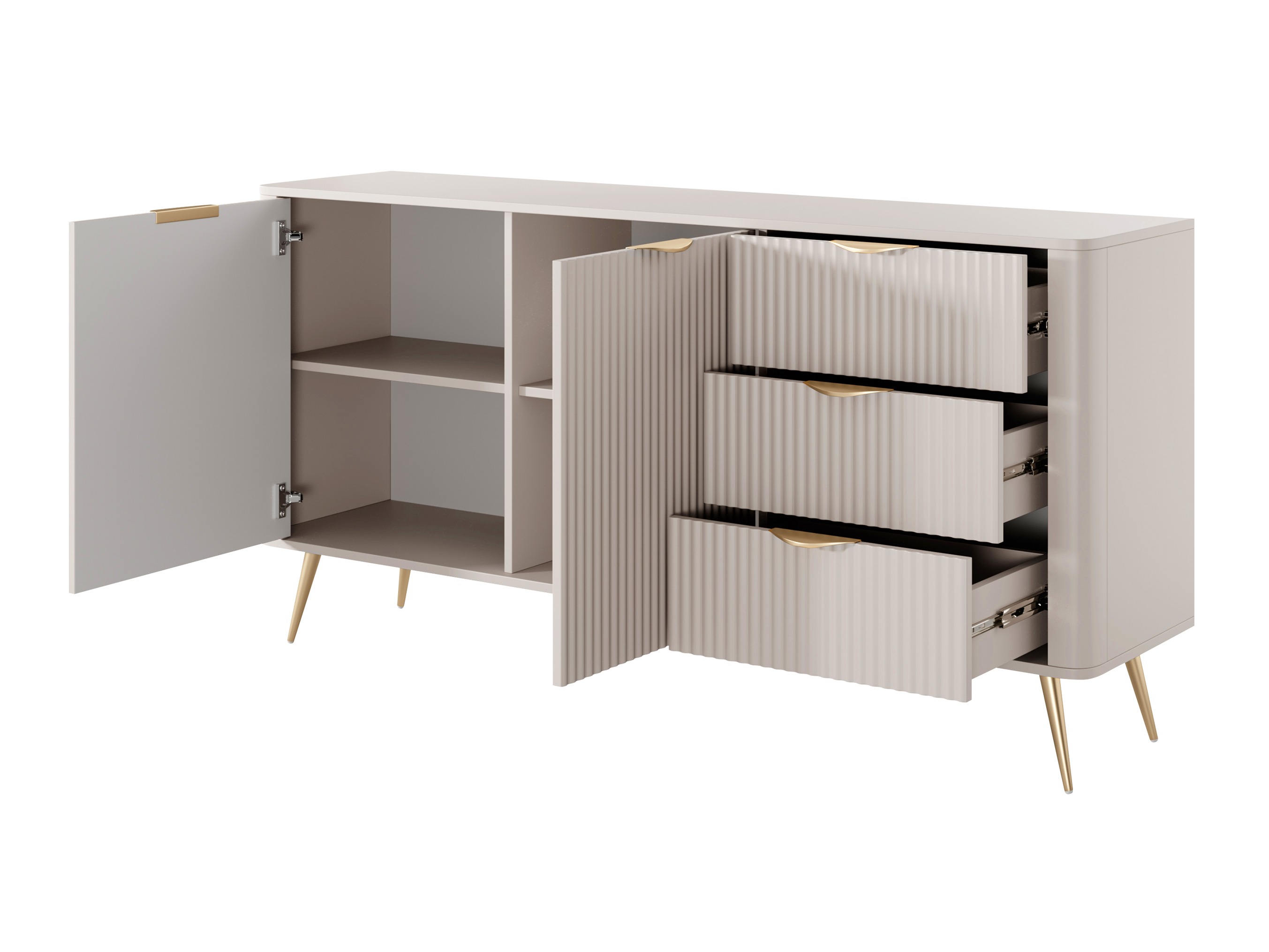 Kommode Lectum I (Beige)