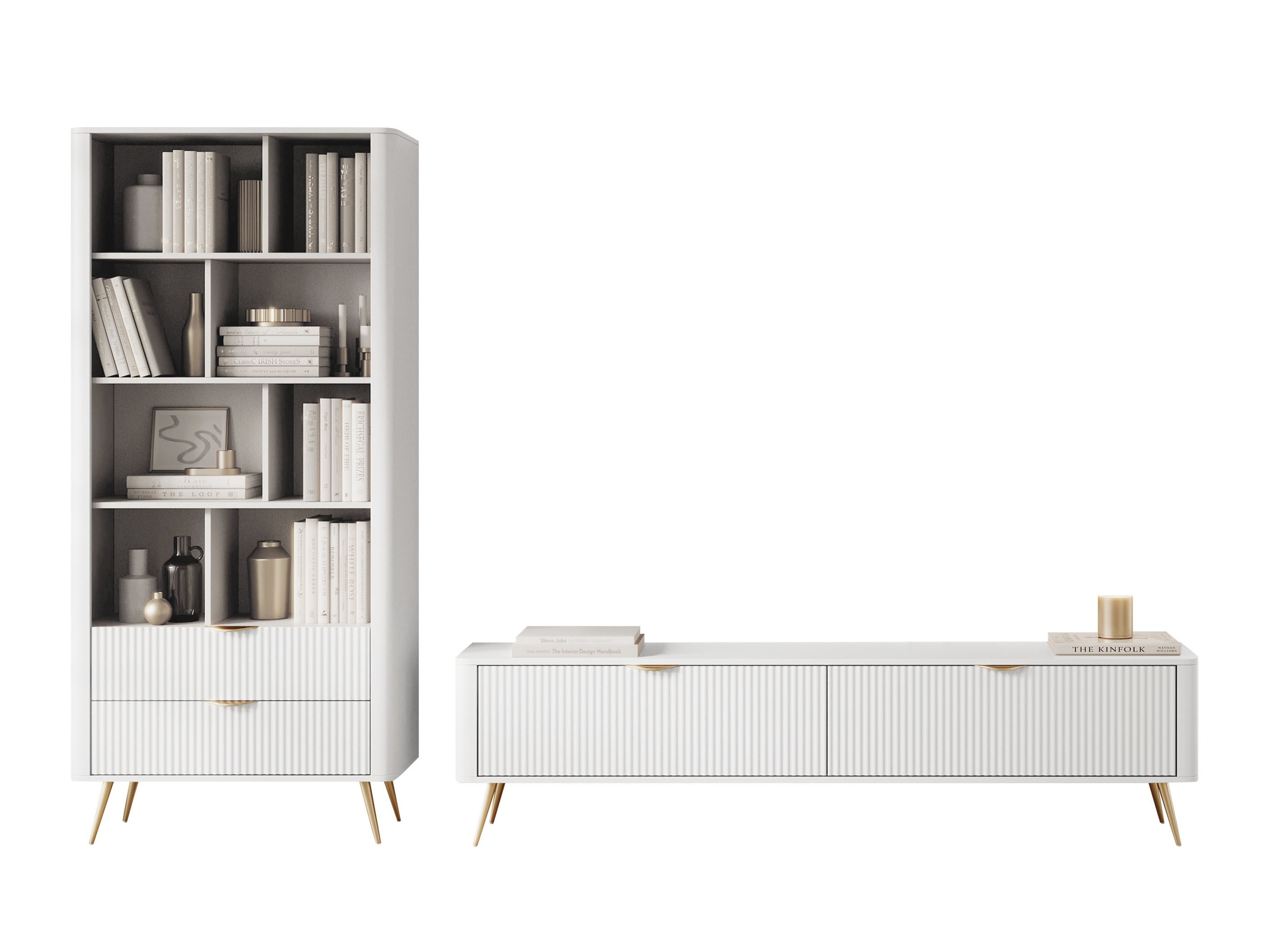 Stuemøbelsæt Versoe 107 (Hvid)