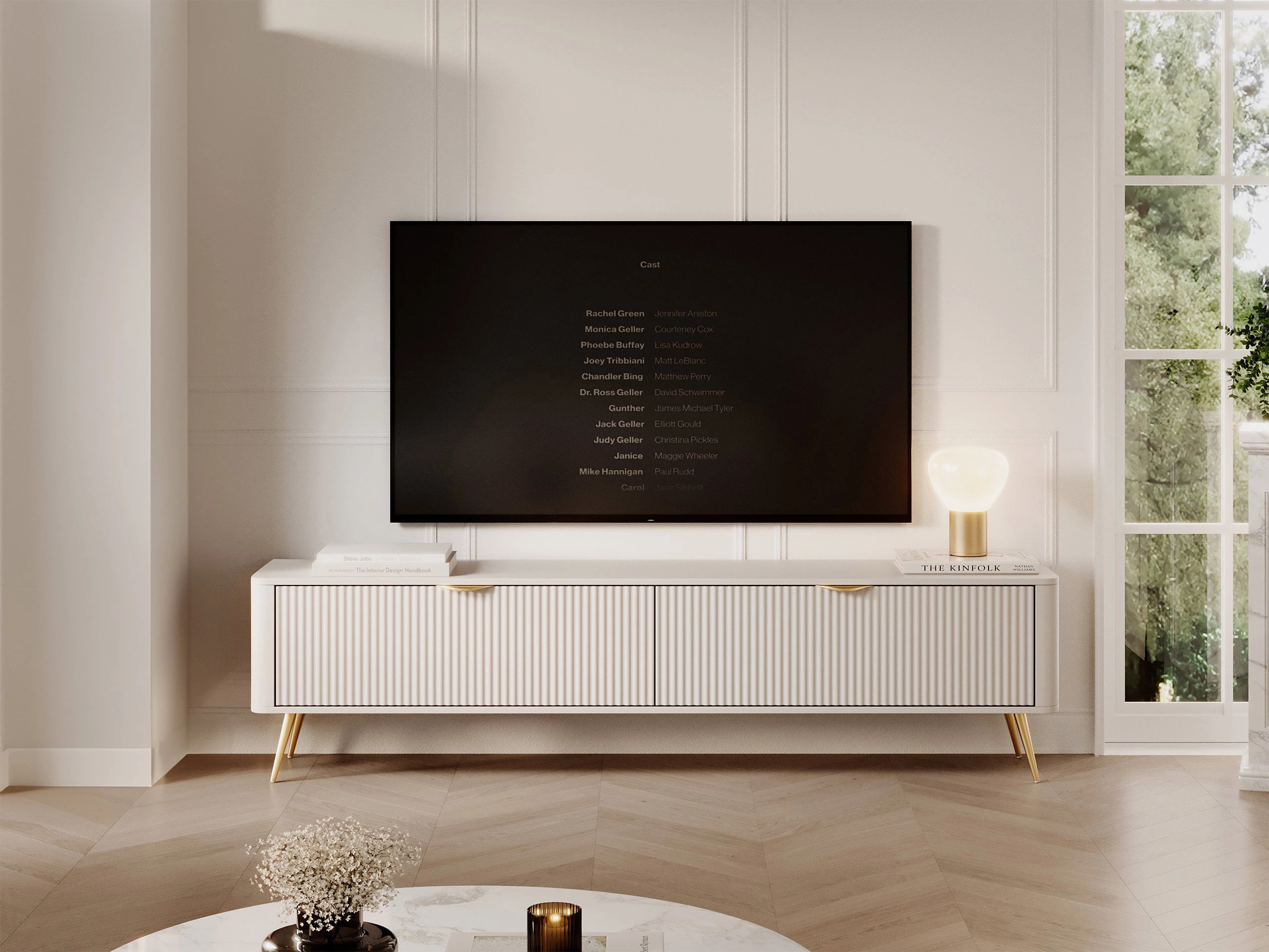 TV-bord Lectum I (Beige)