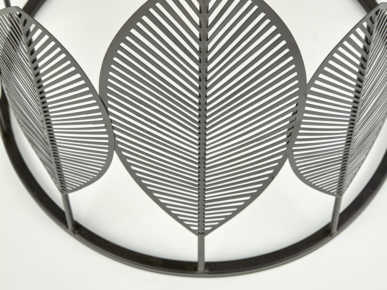 Sidebordesæt Houston 974 (Sort + Lyst træ)