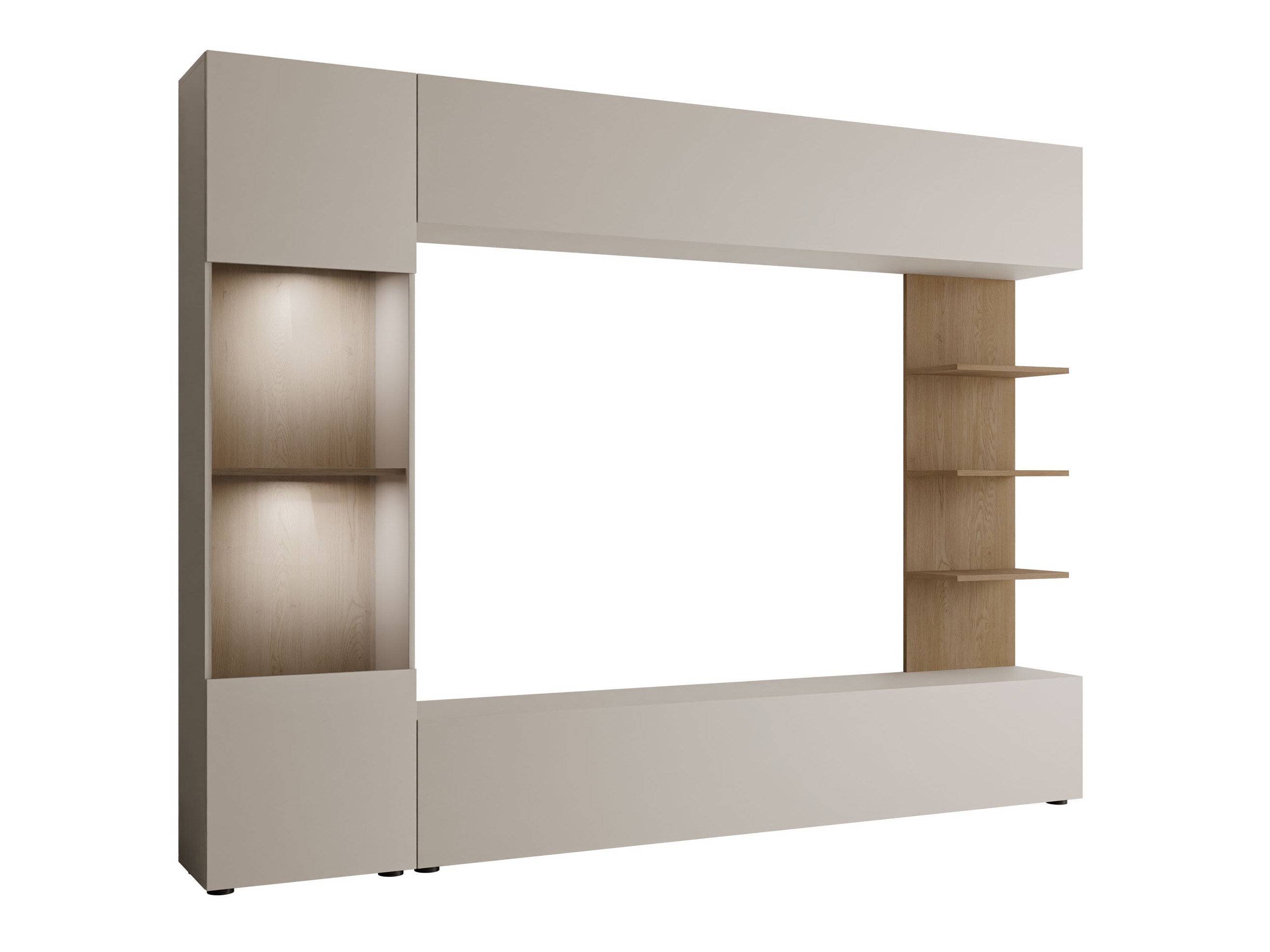 Stuemøbelsæt Comfivo 210 (Kashmir + Egetræ)