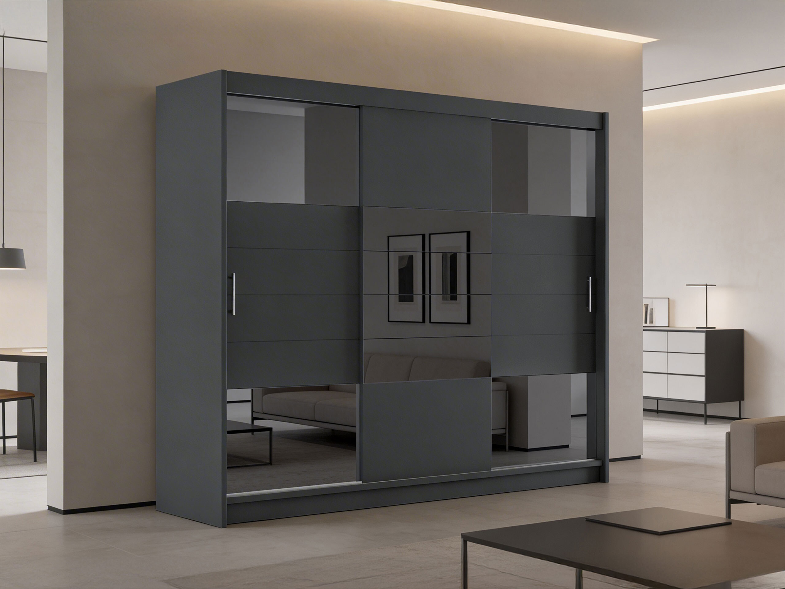 Garderobeskab Honolulu 102 (Grafit)