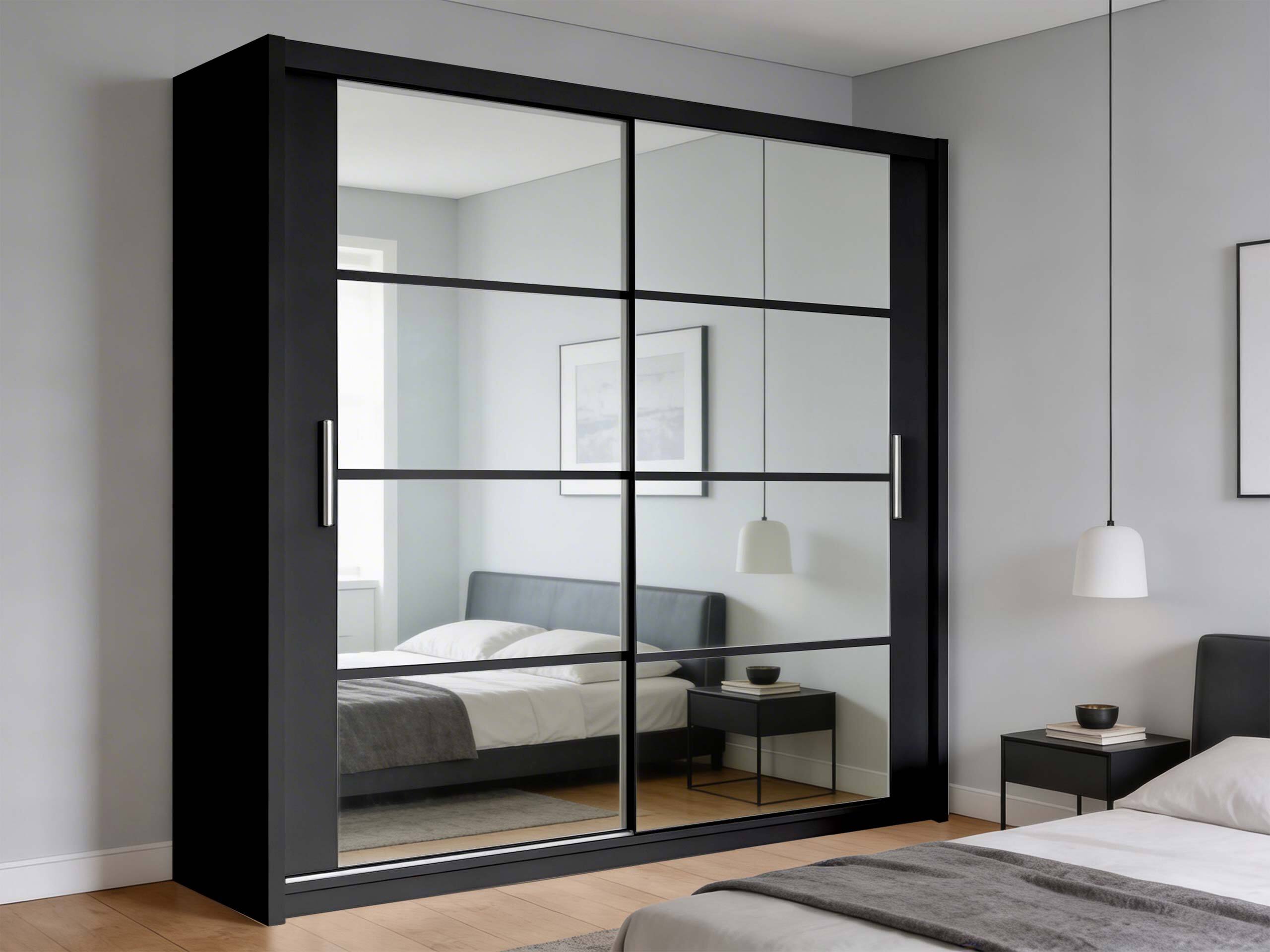 Garderobeskab Honolulu 201 (Sort)