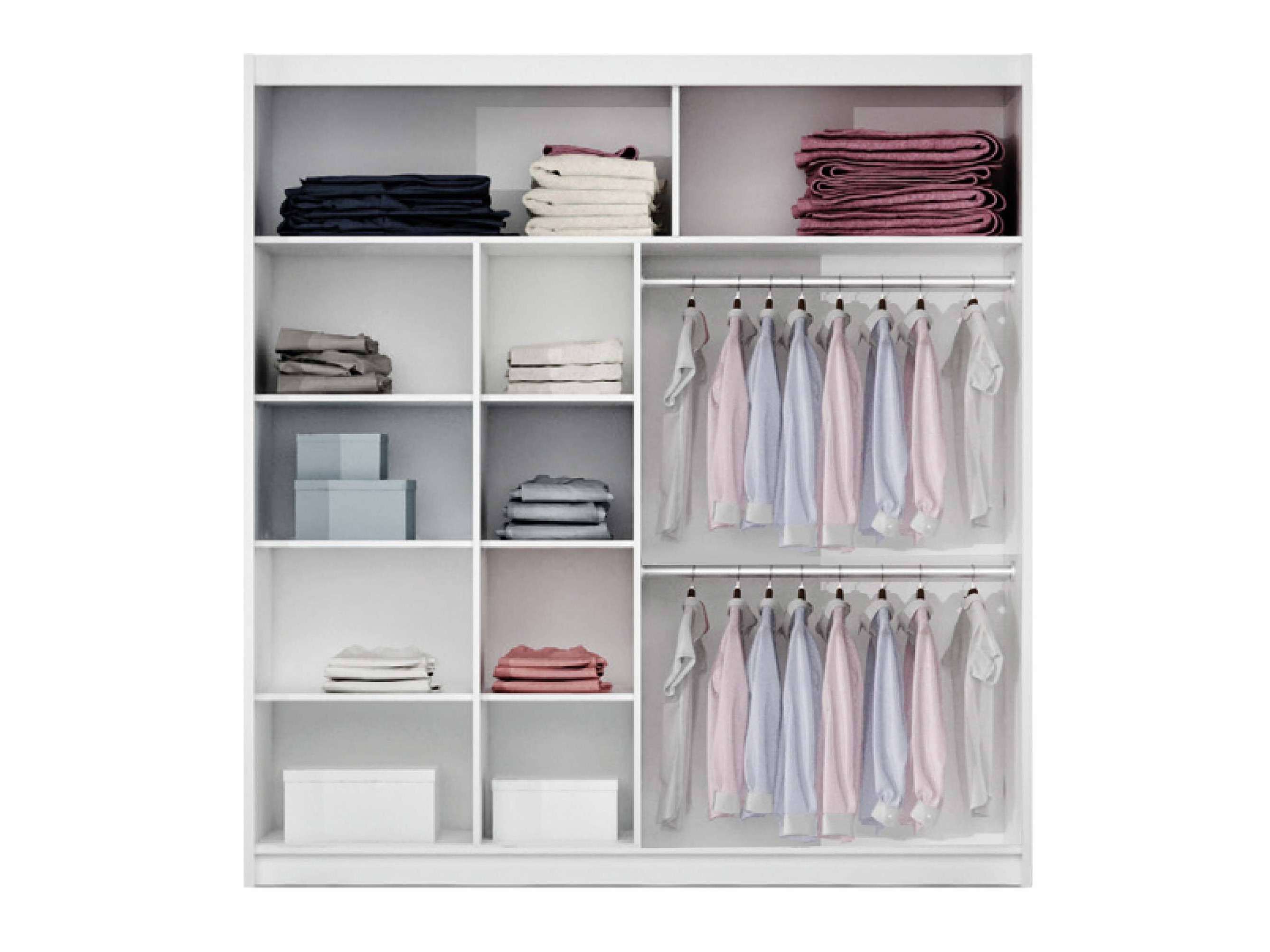 Garderobeskab Honolulu 201 (Sort)