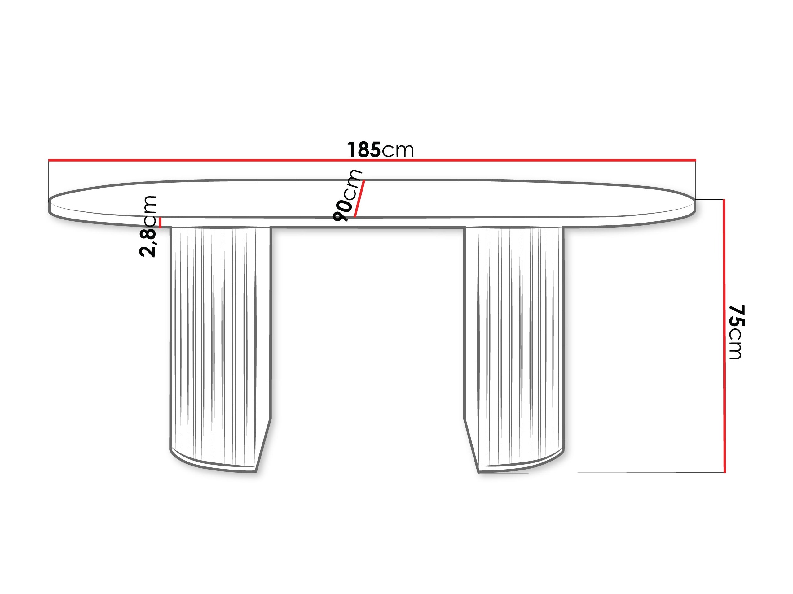 Bord Comfivo 510 (Valnød)