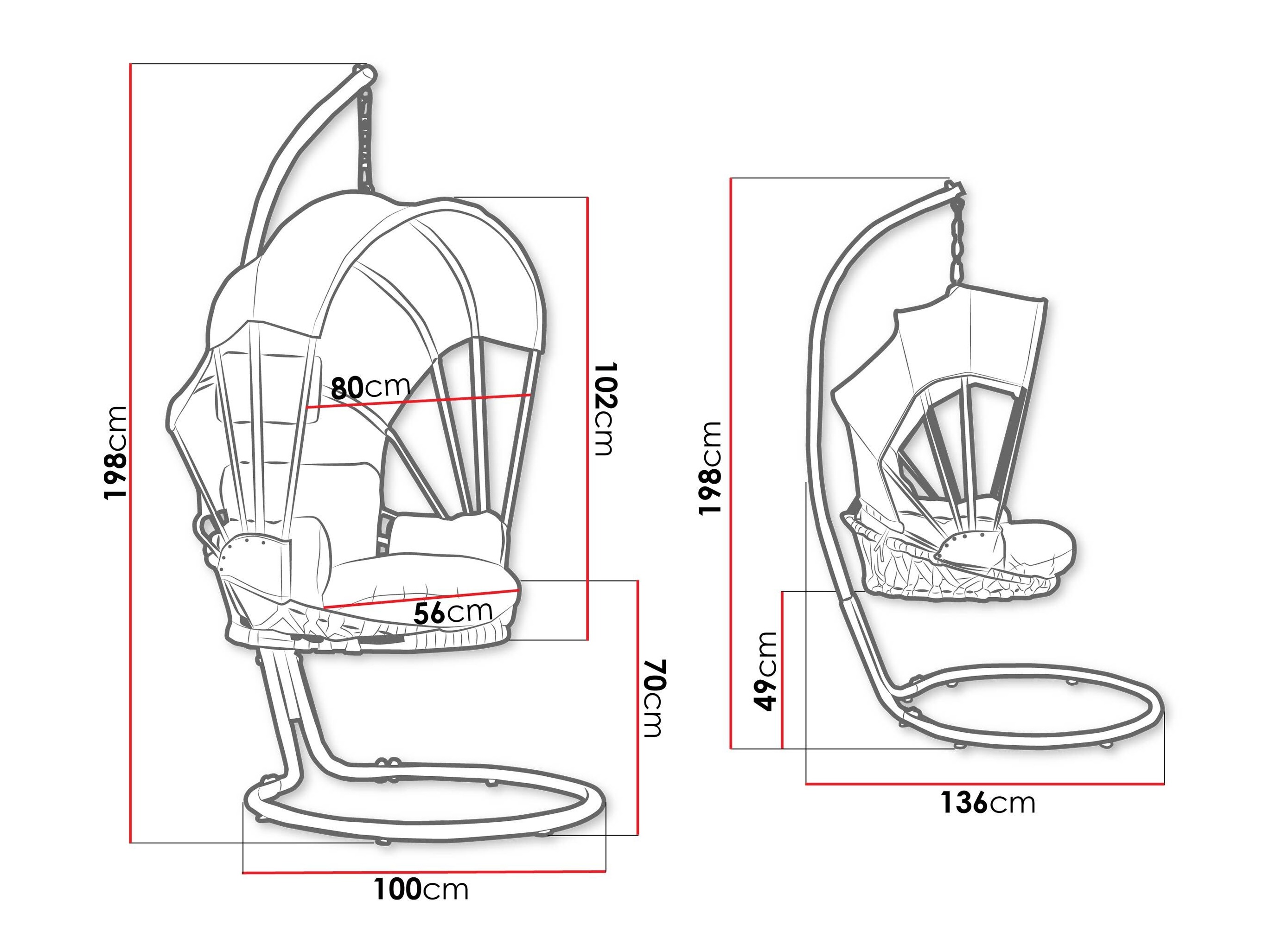 Hængestol Comfivo Myrtus I