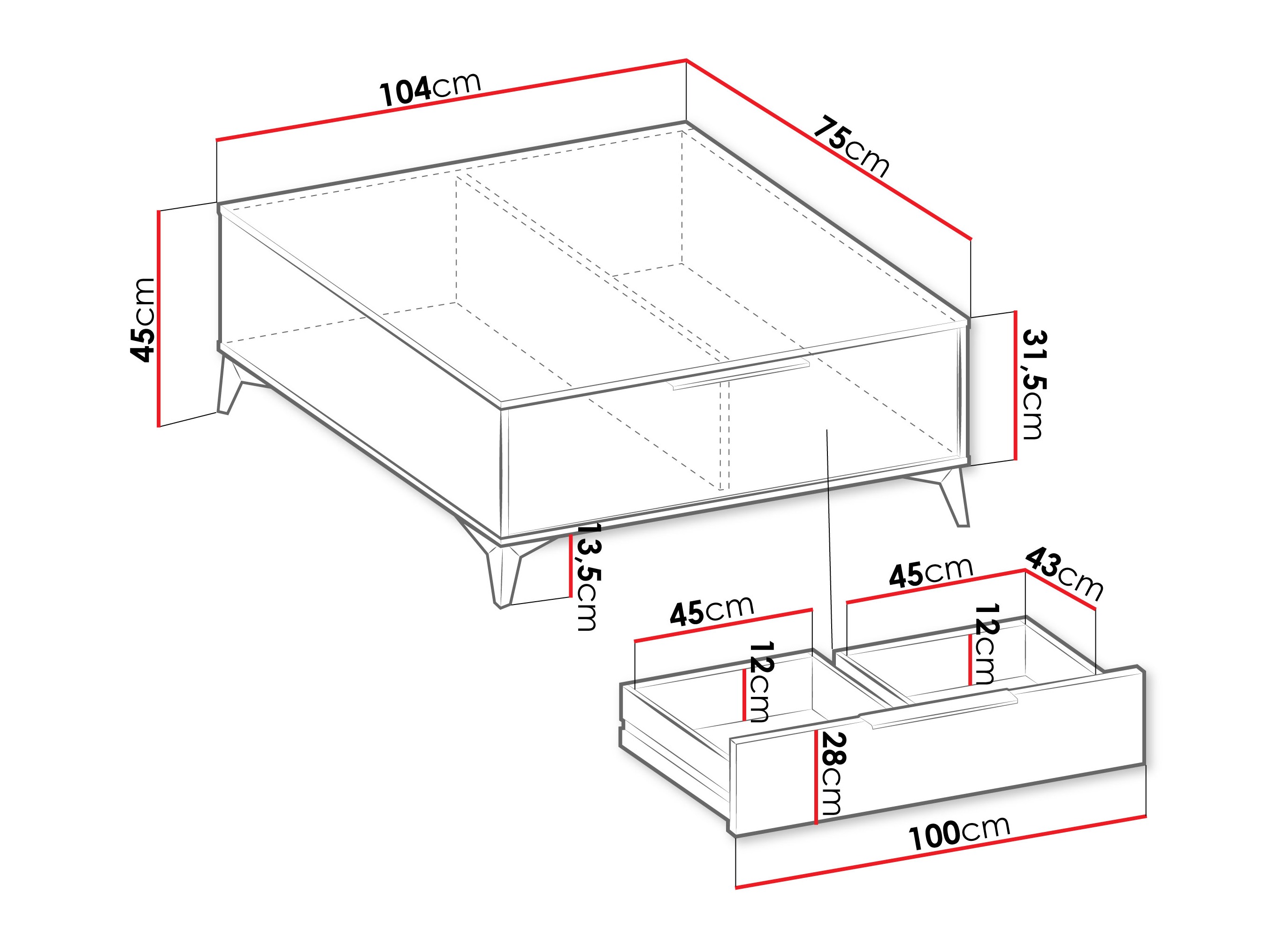 Sofabord Comfivo Citrus I