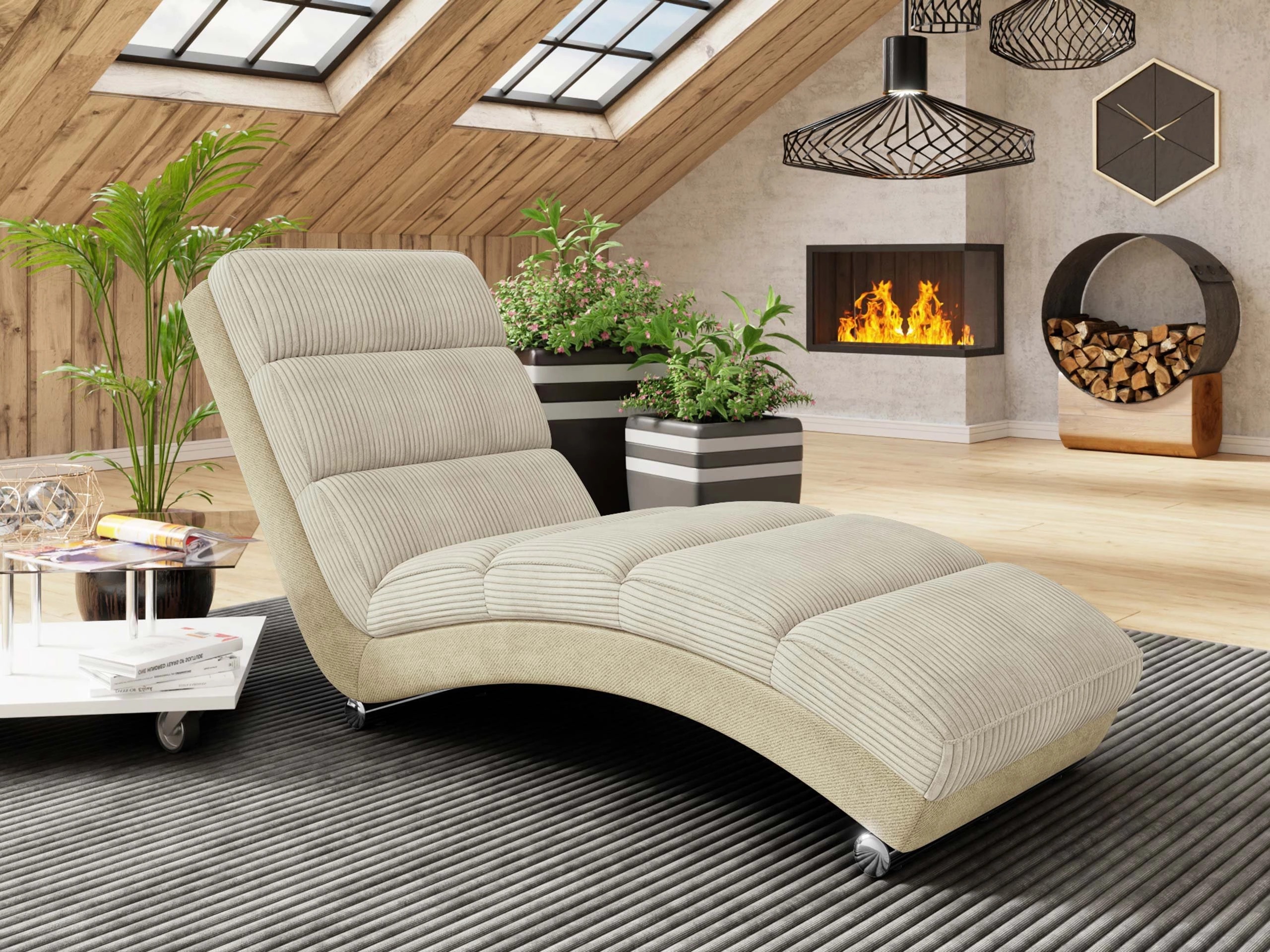 Chaiselong Comfivo  Pirum (Poso 100 + Paros 01)