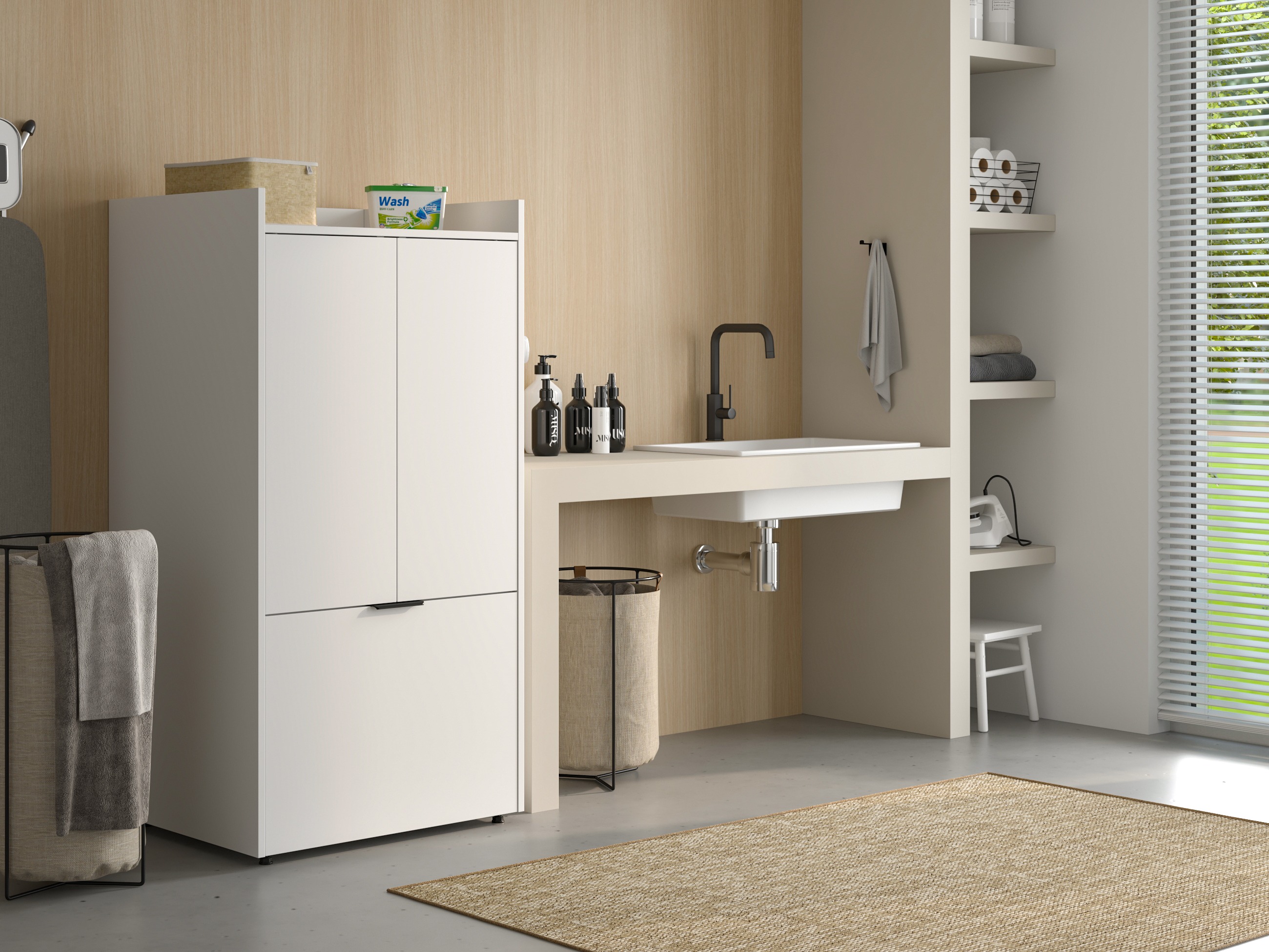 Reol til badeværelse Austin 390