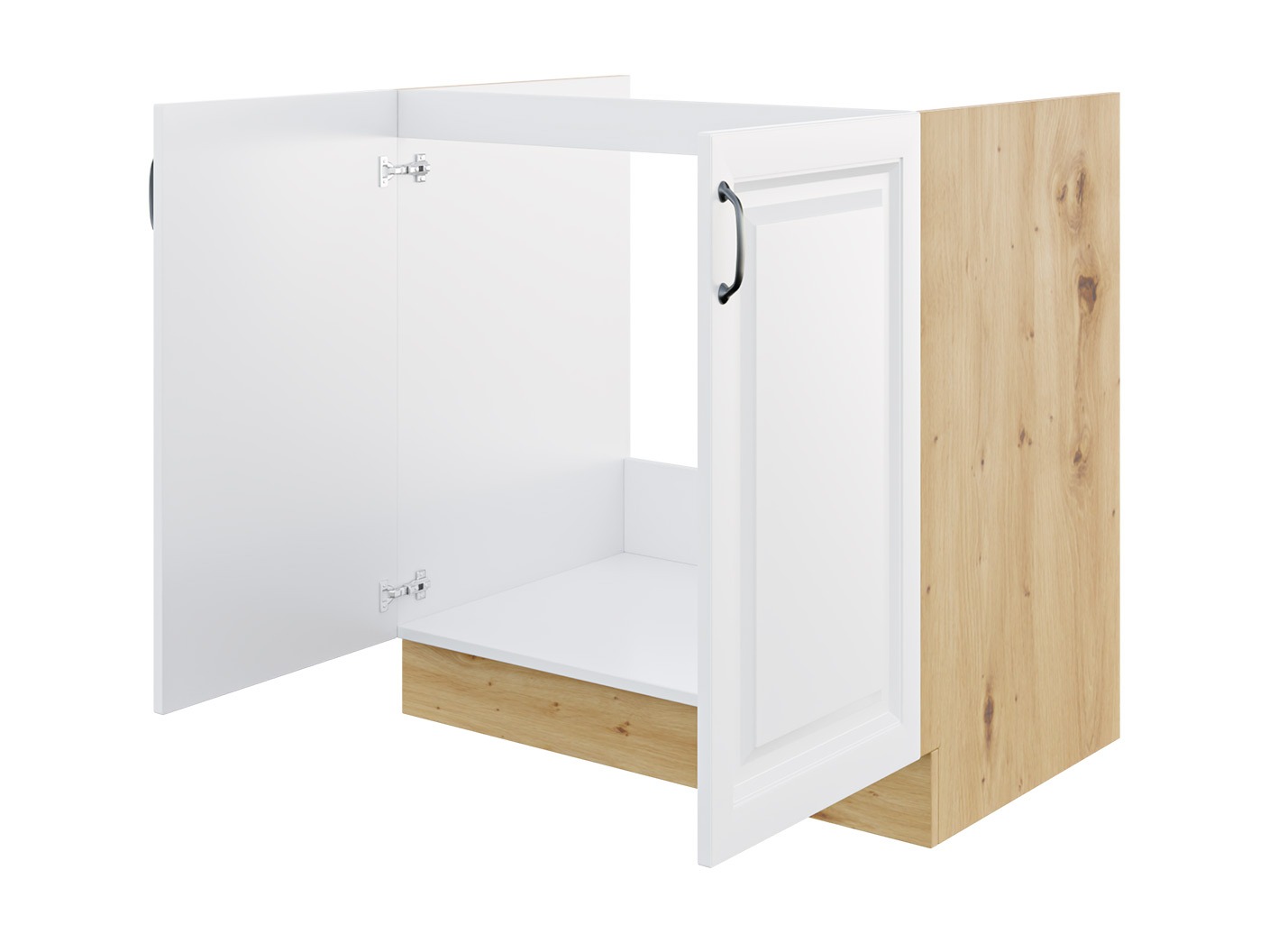Modulopvaskeskab med låger Retro White 121