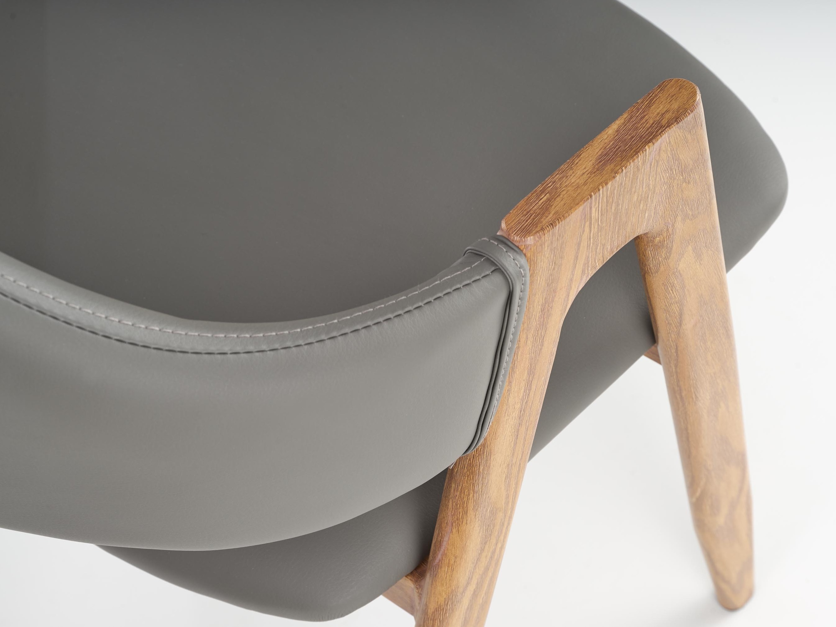 Stol Houston 561 (Grå + egetræ)