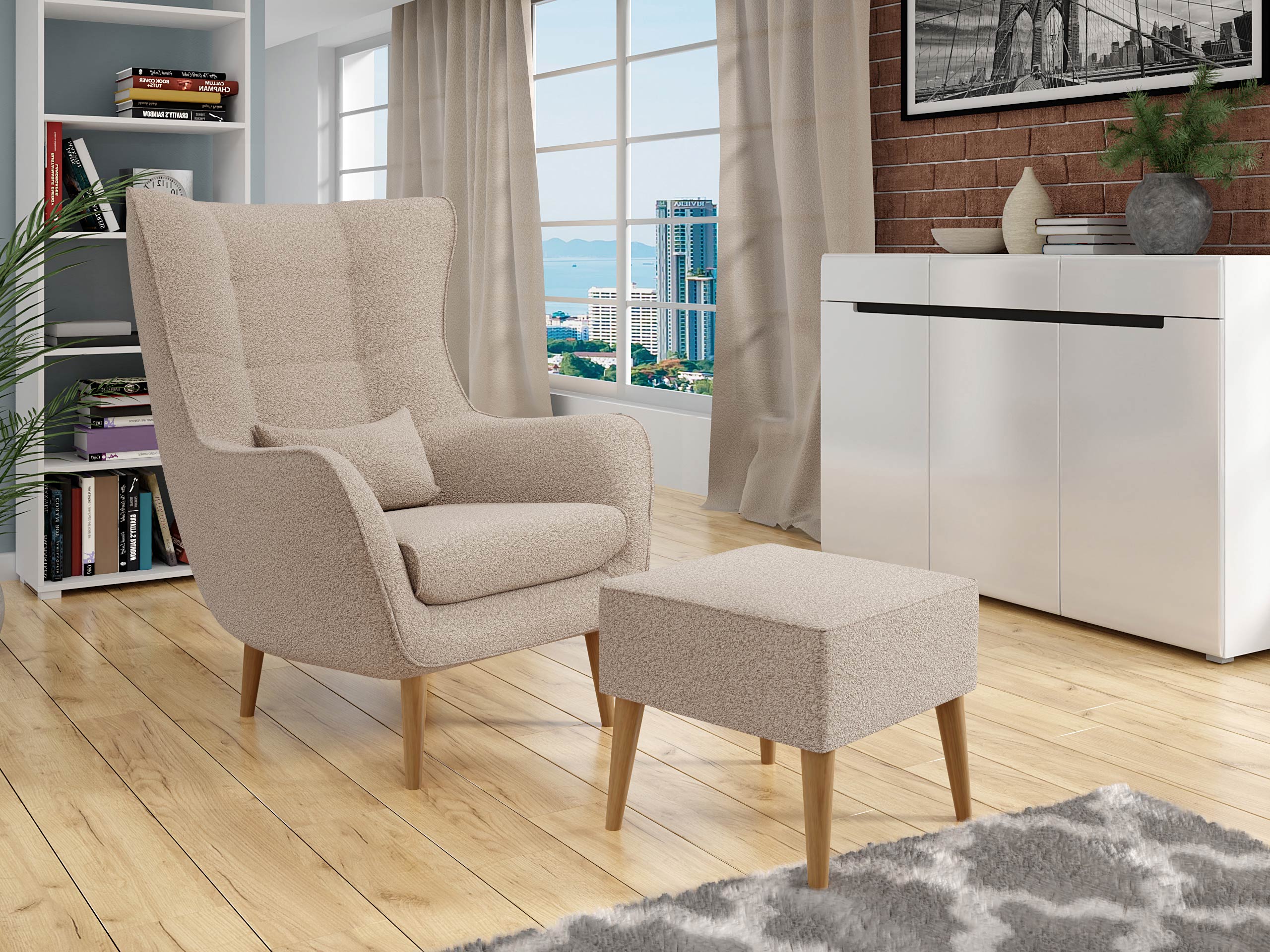 Lænestol Comfivo Ulmus VII (Lambi 06)