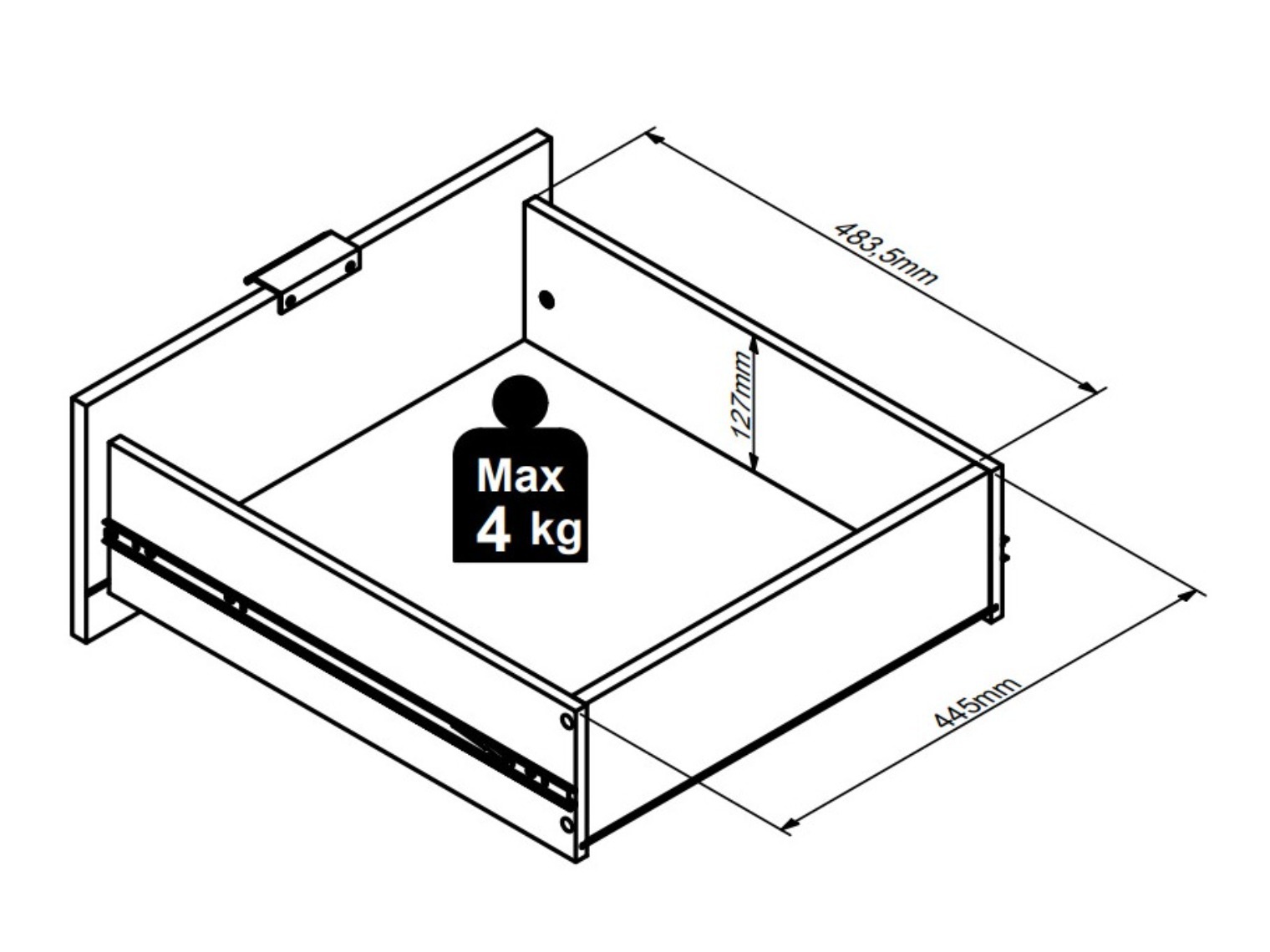 Garderobeskab Ruvmeli 105