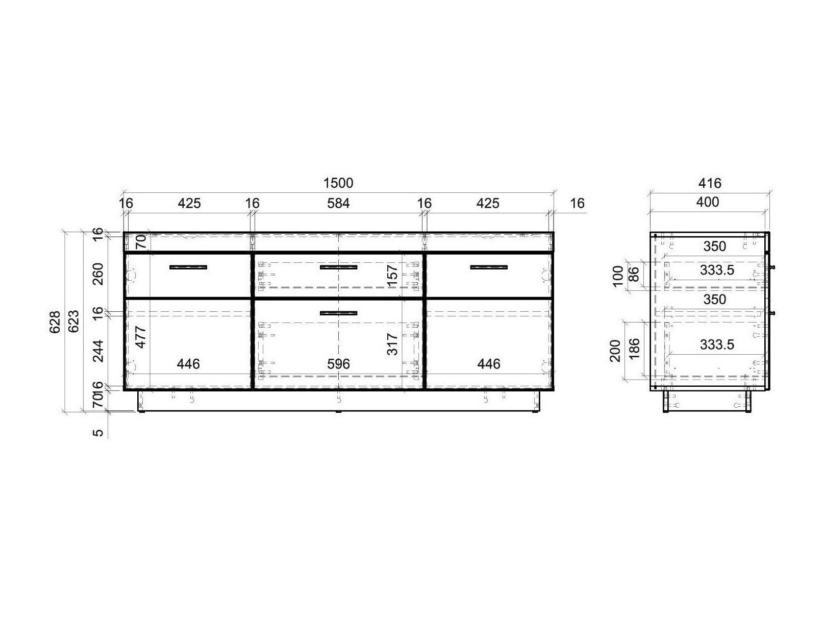 Stuemøbelsæt Balelbu 110