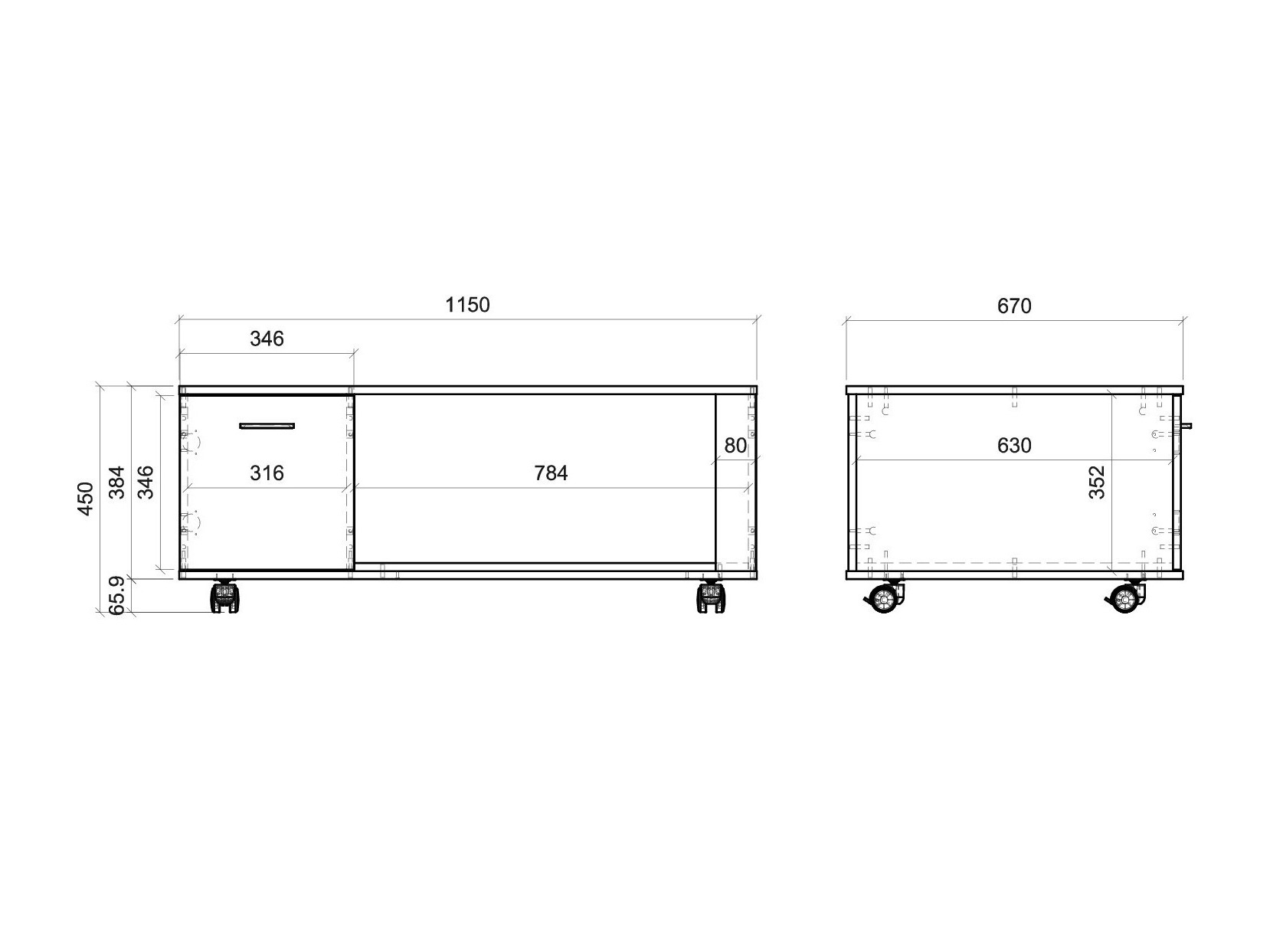Sofabord Salsalo 106