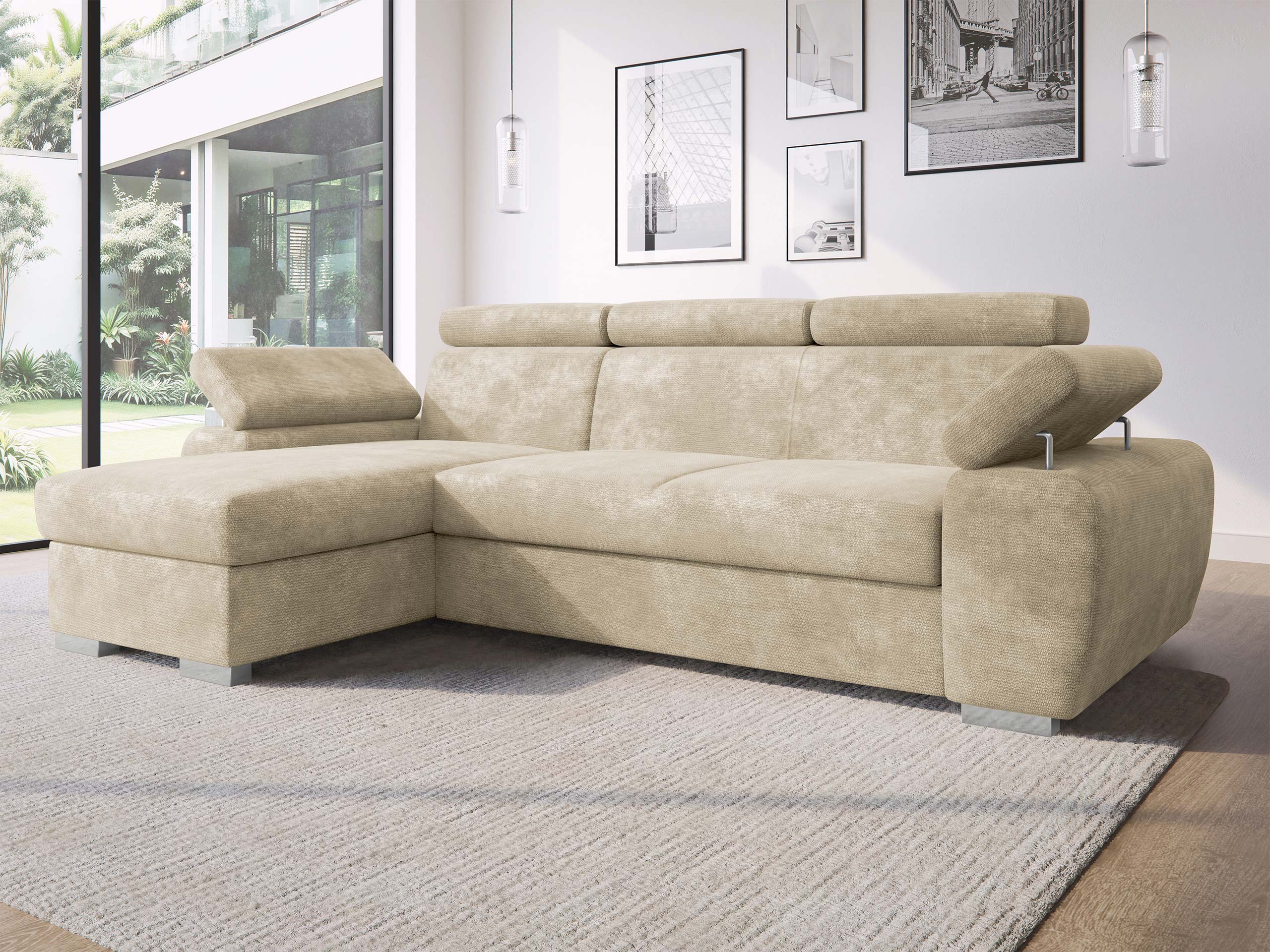 Hjørnesofa Columbus 252 (Lumo 30)