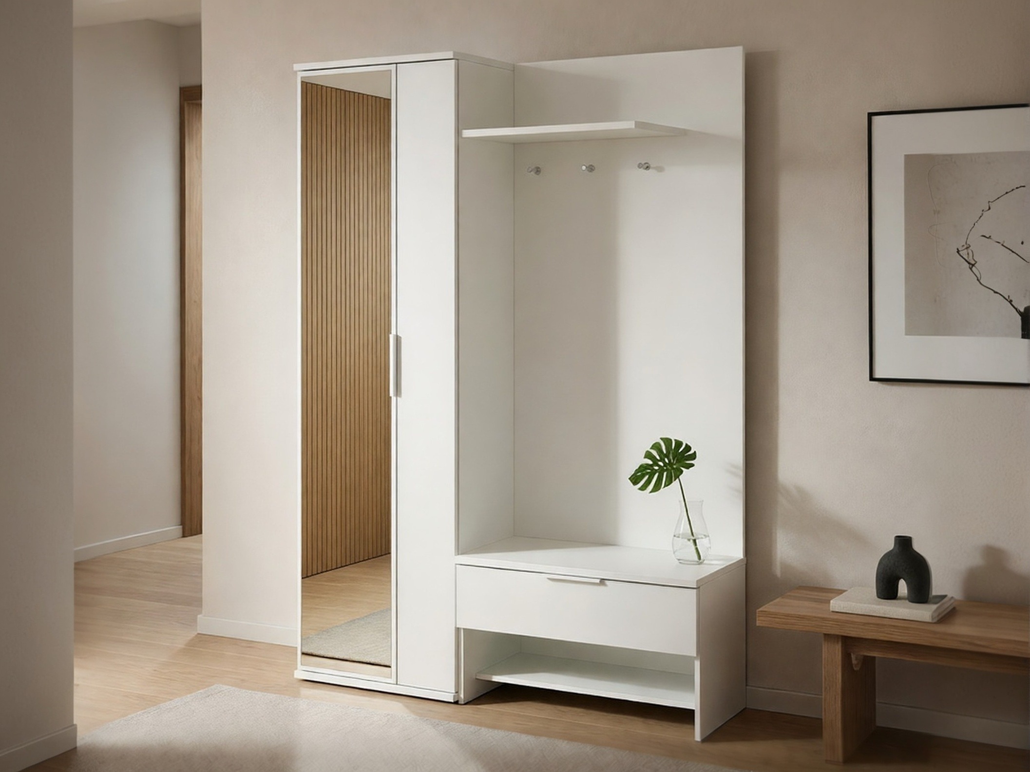 Entrésæt Honolulu 160 (Hvid)