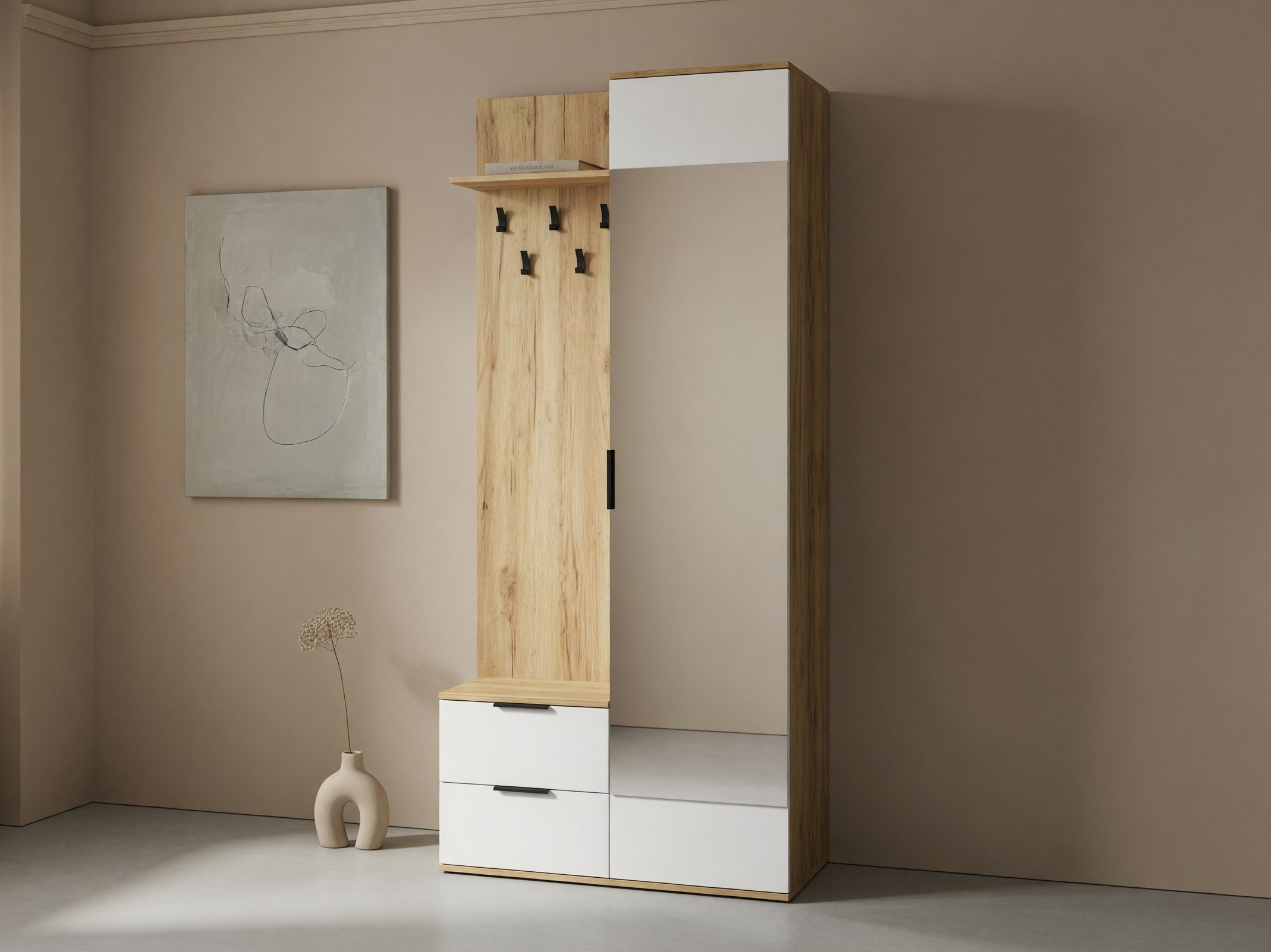 Entrésæt Houston 2004 (Gylden eg + Hvid)